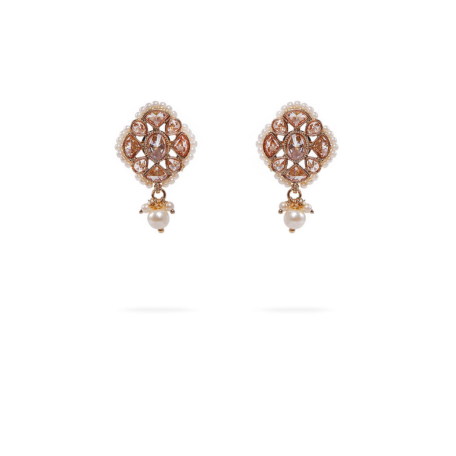 Anushka Earrings in Pearl