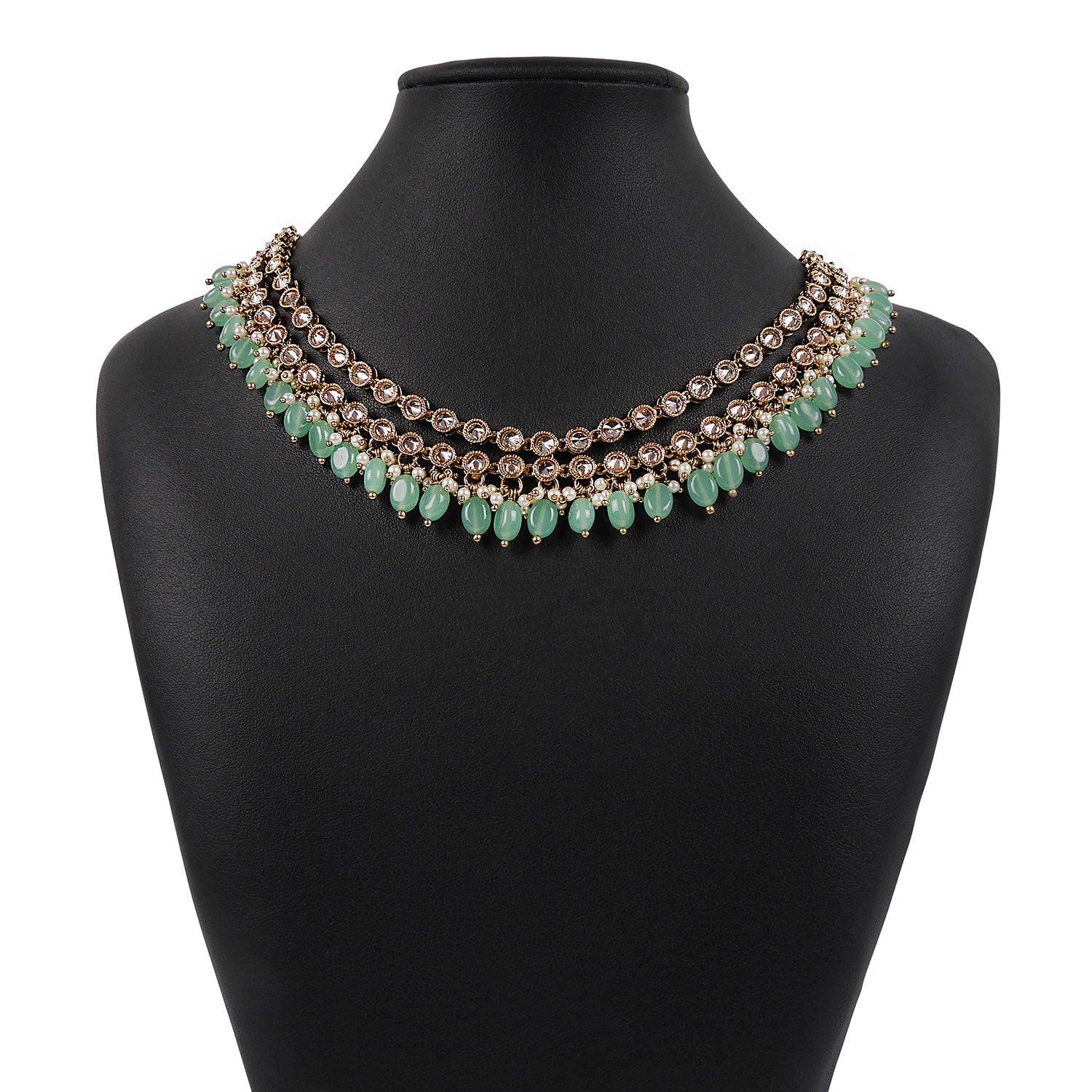 Freena Necklace in Mint