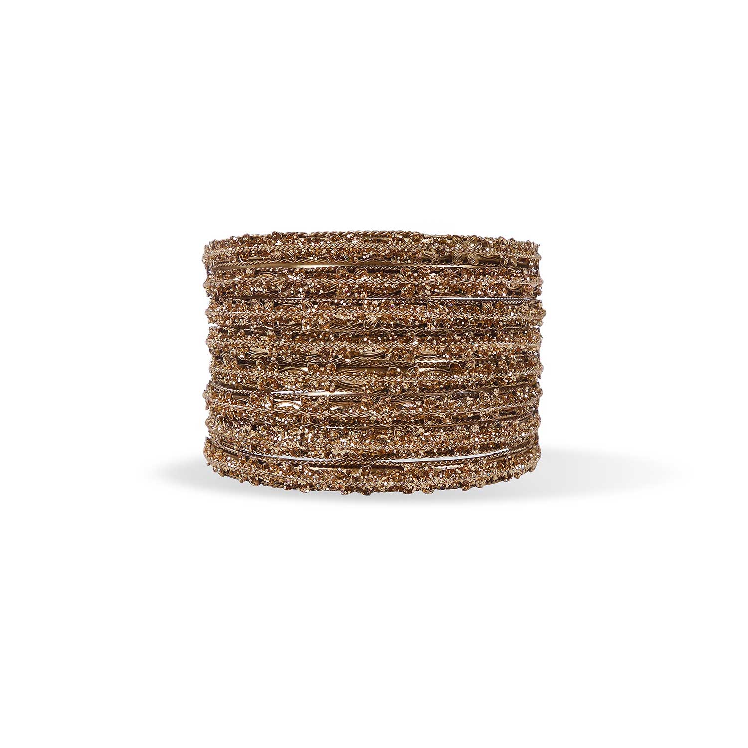 Celeste Antique Gold Bangles