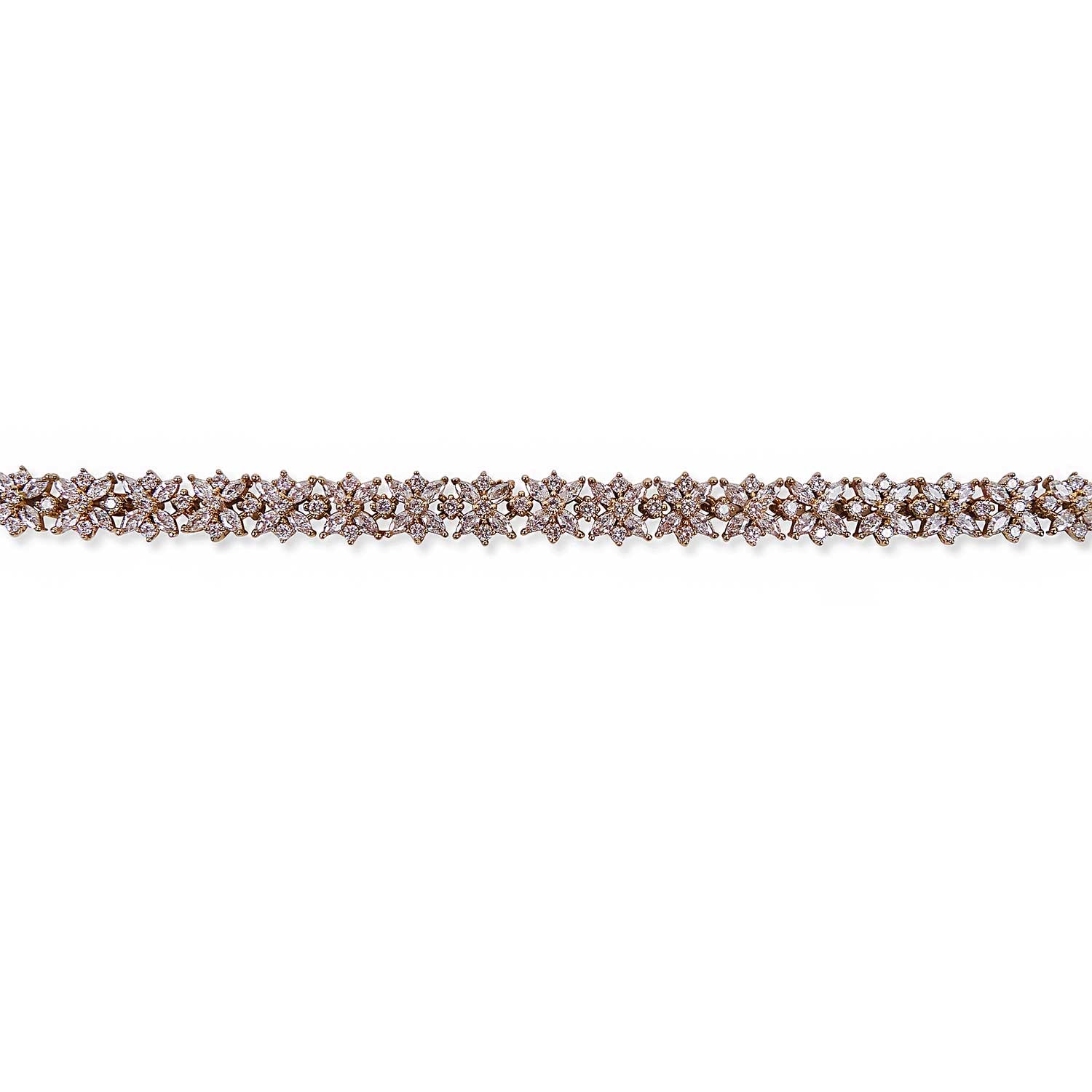 Cubic Zirconia Celeste Bracelet in White