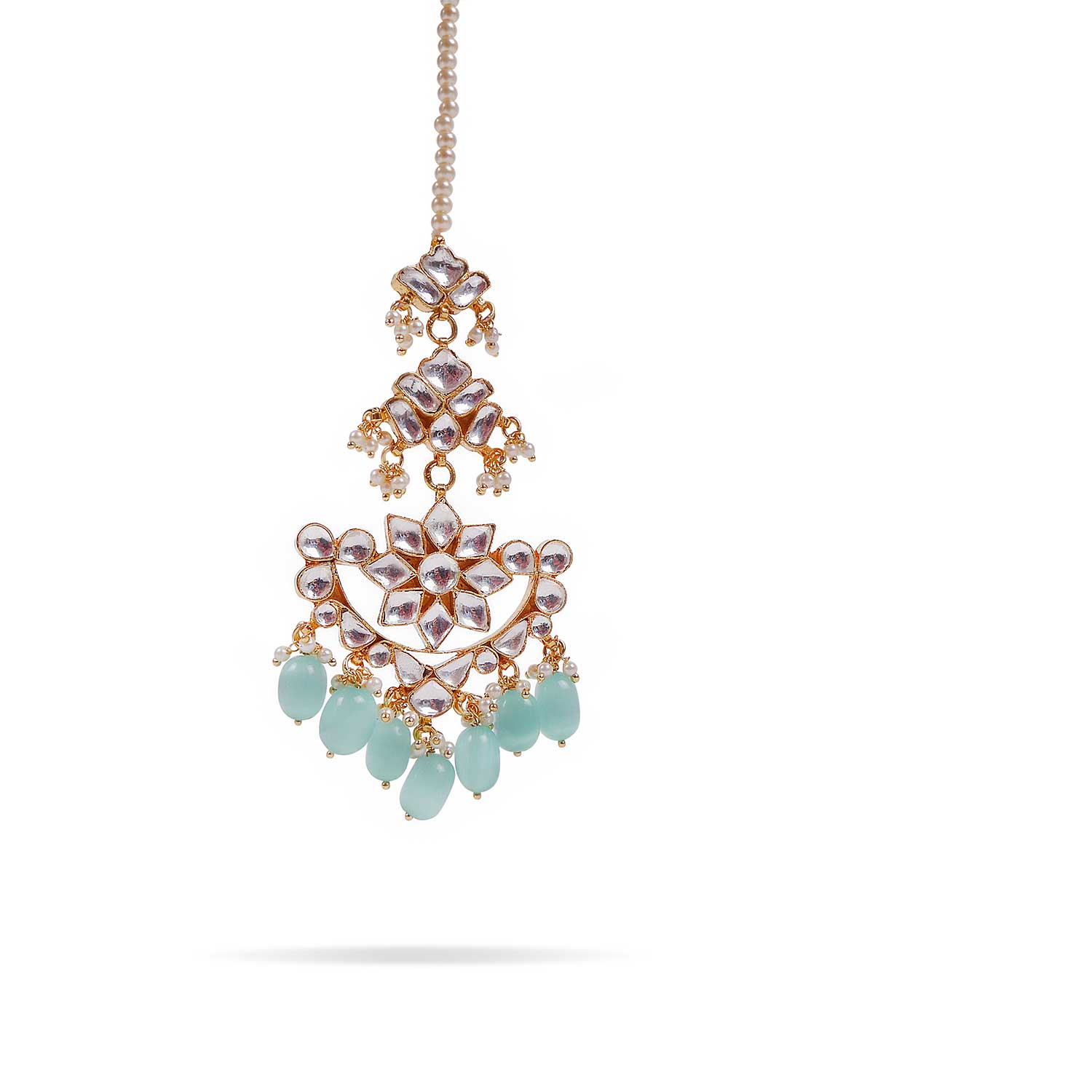 Ishani Kundan Tikka in Mint