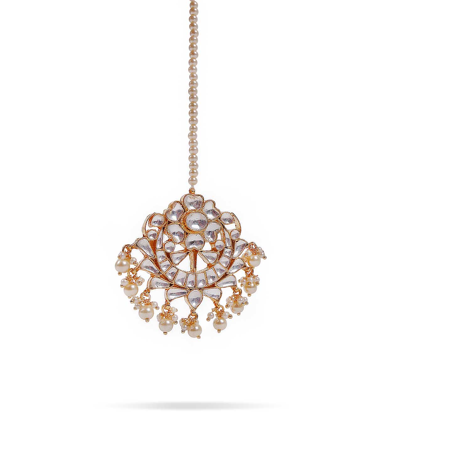 Nivah Kundan Tikka in Pearl