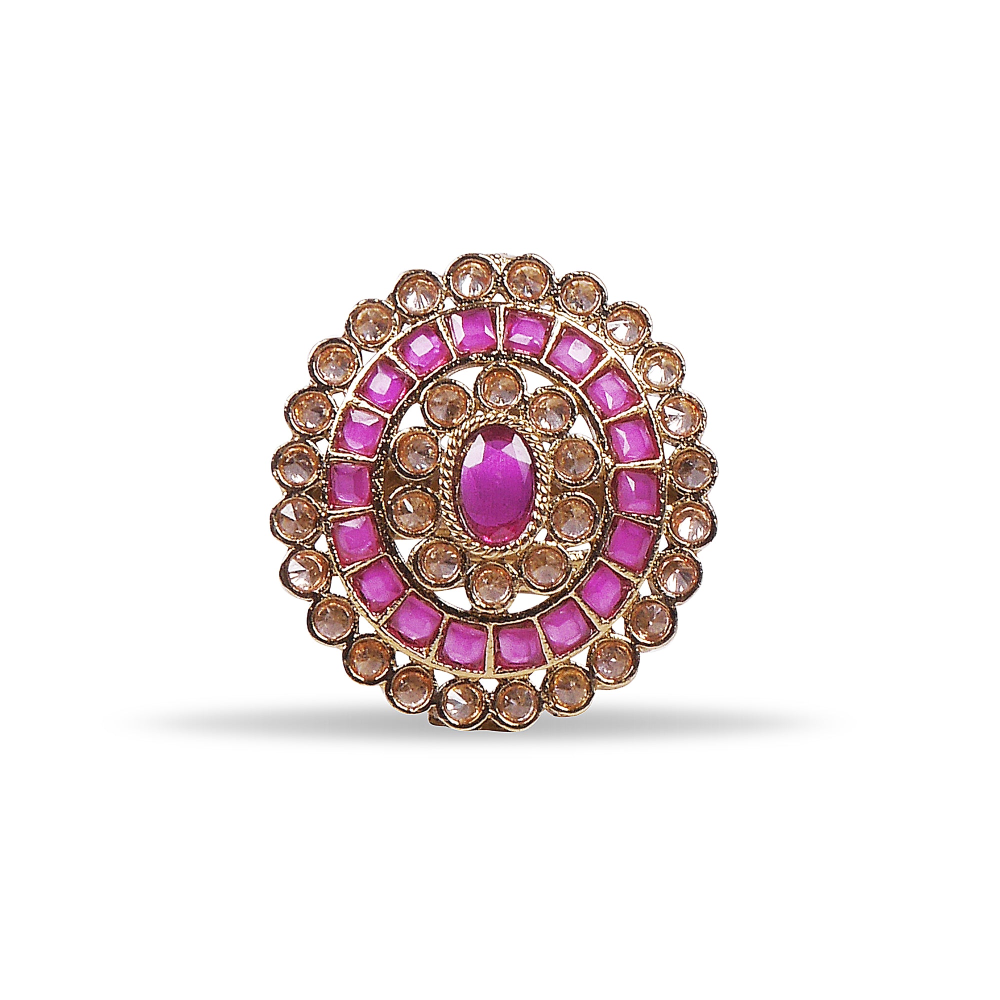 Jiera Classic Ring in Ruby