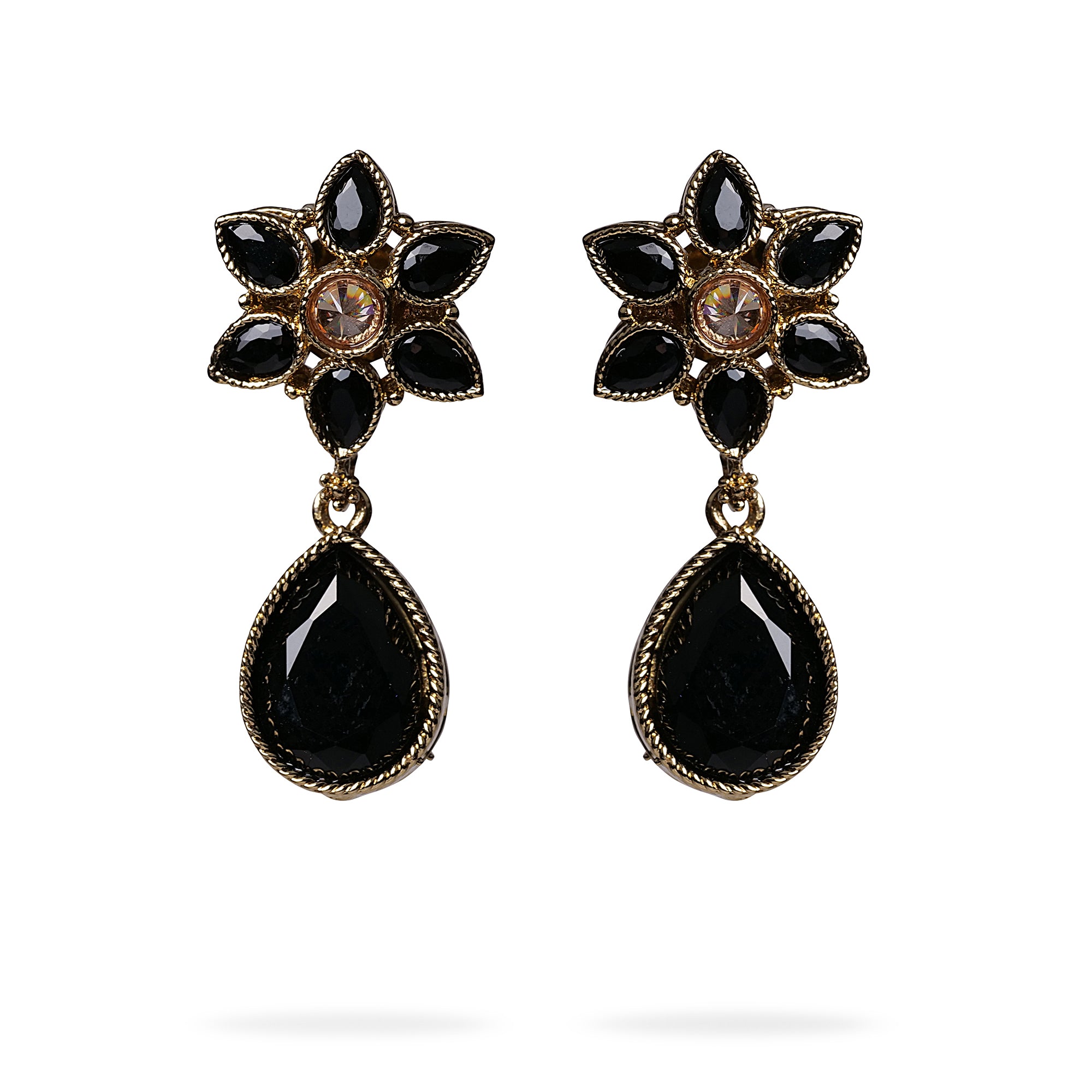 Joy Black Earrings