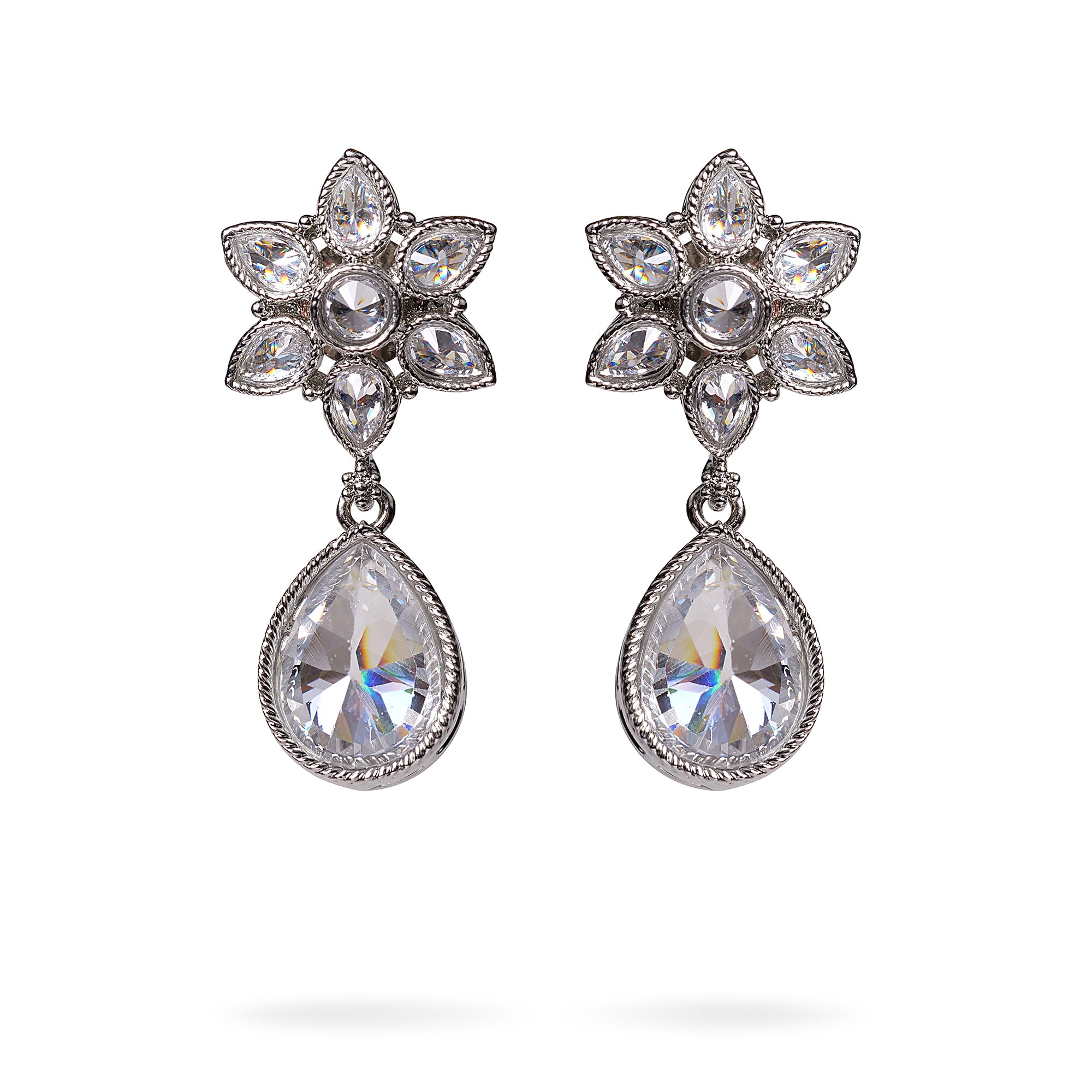 Joy White Earrings