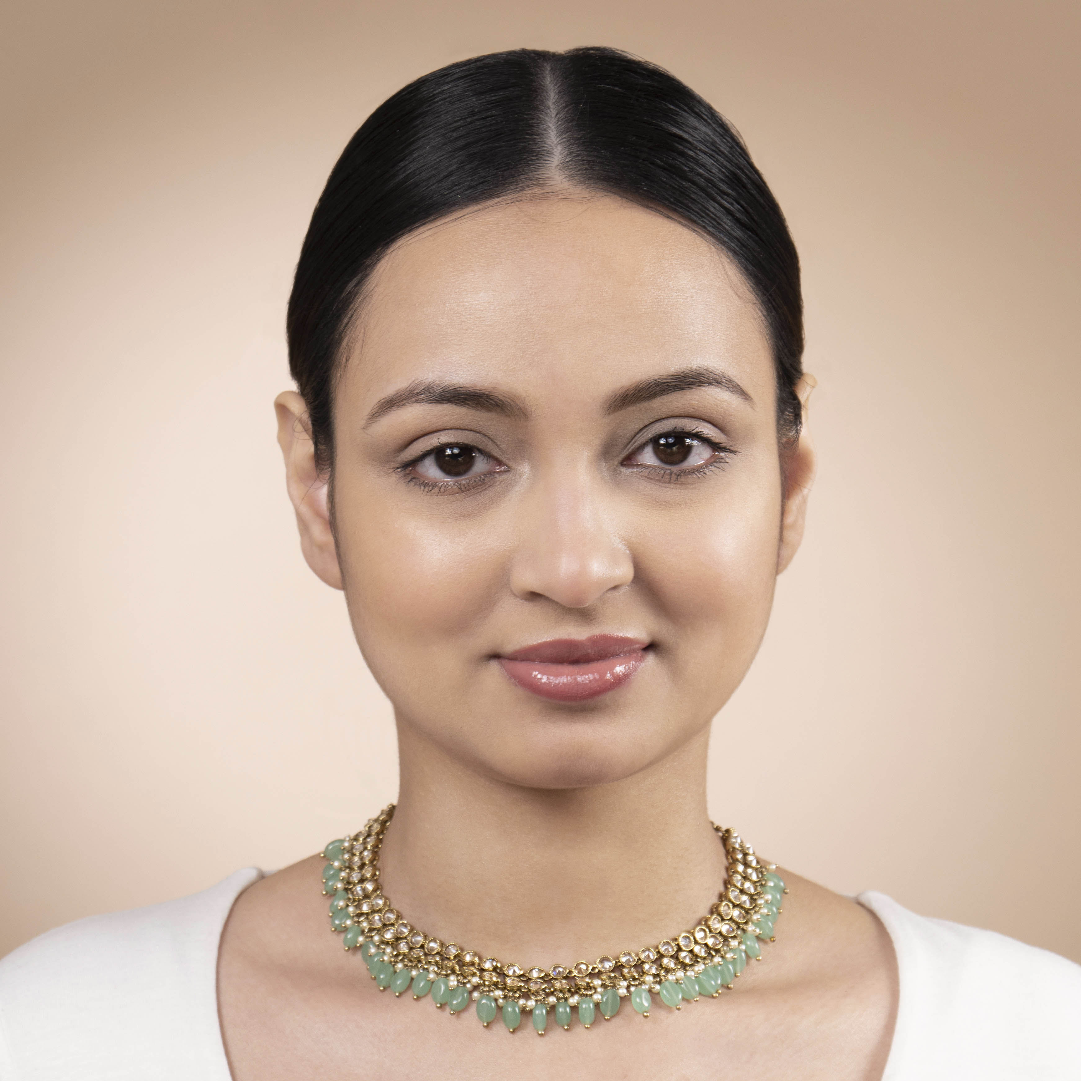 Freena Necklace in Mint