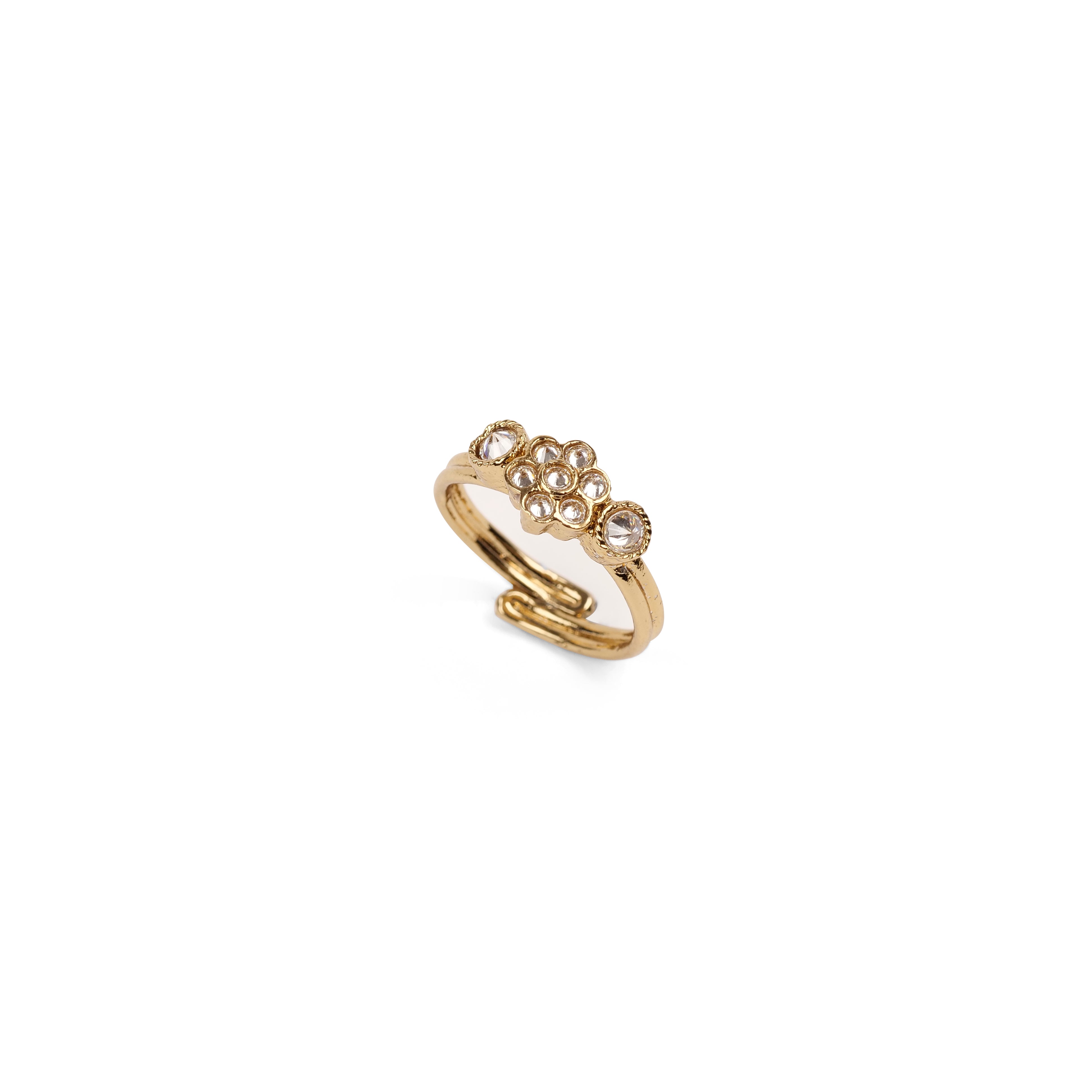 Forever Floral Ring in White