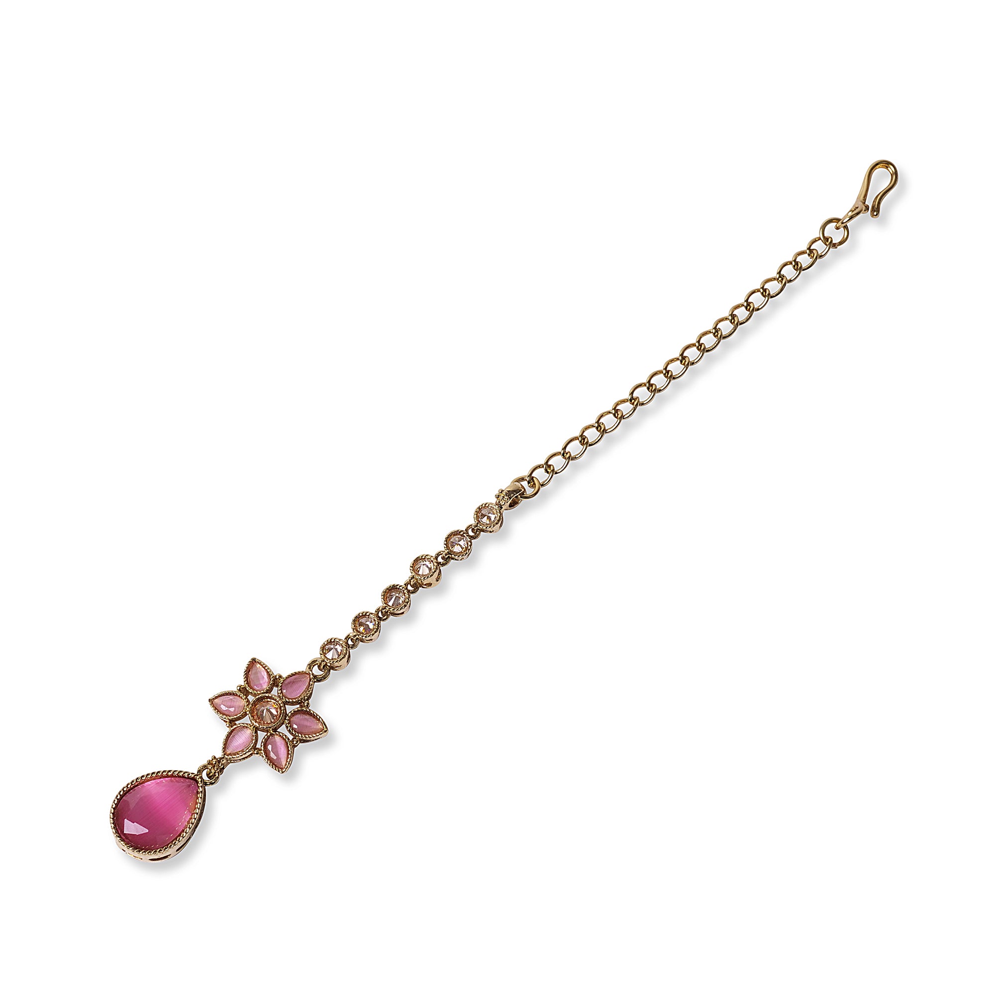 Joy Pink Maang Tikka