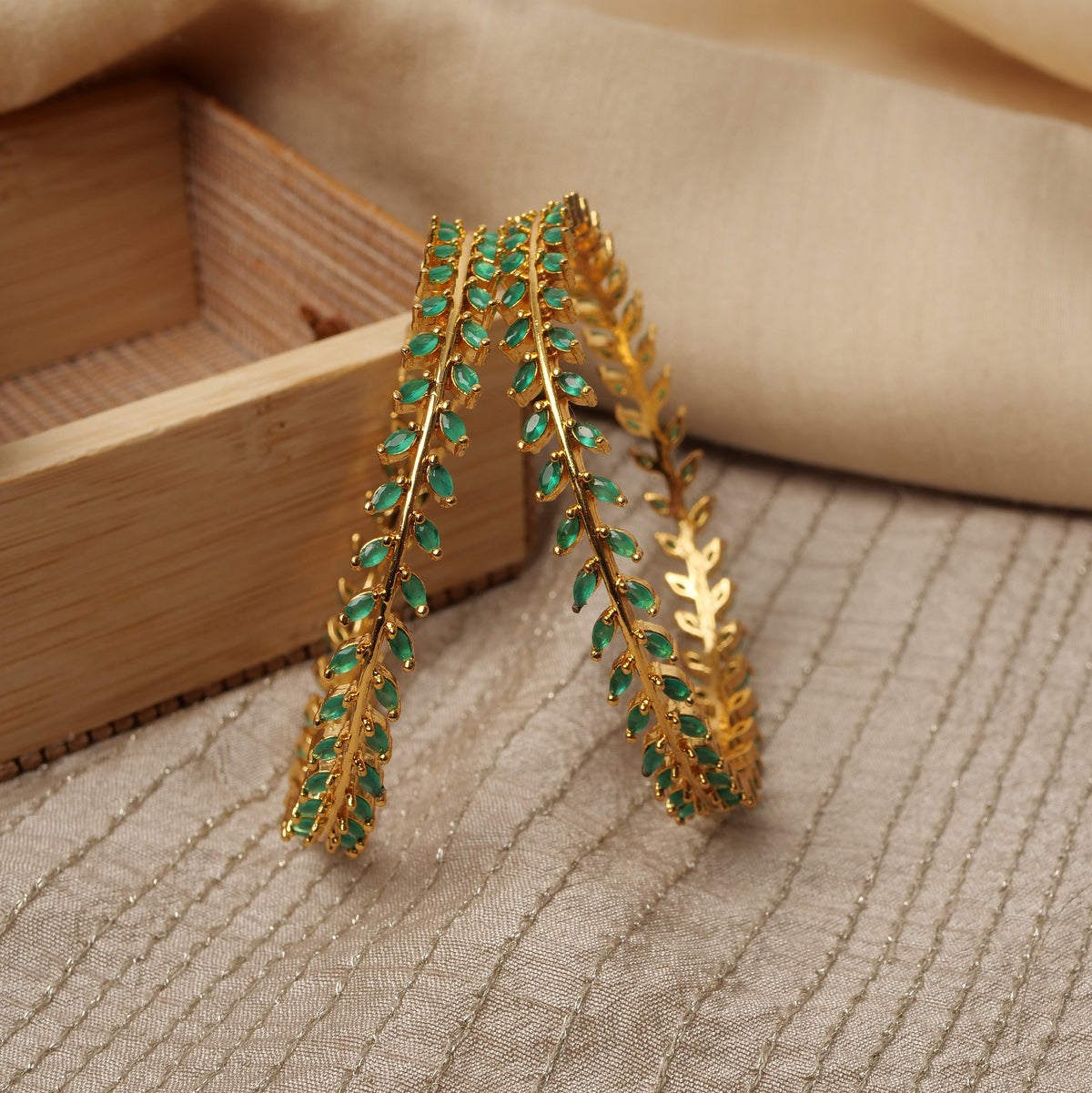 Cubic Zirconia Bangles | Buy thick bangles & Bangle sets to compliment ...