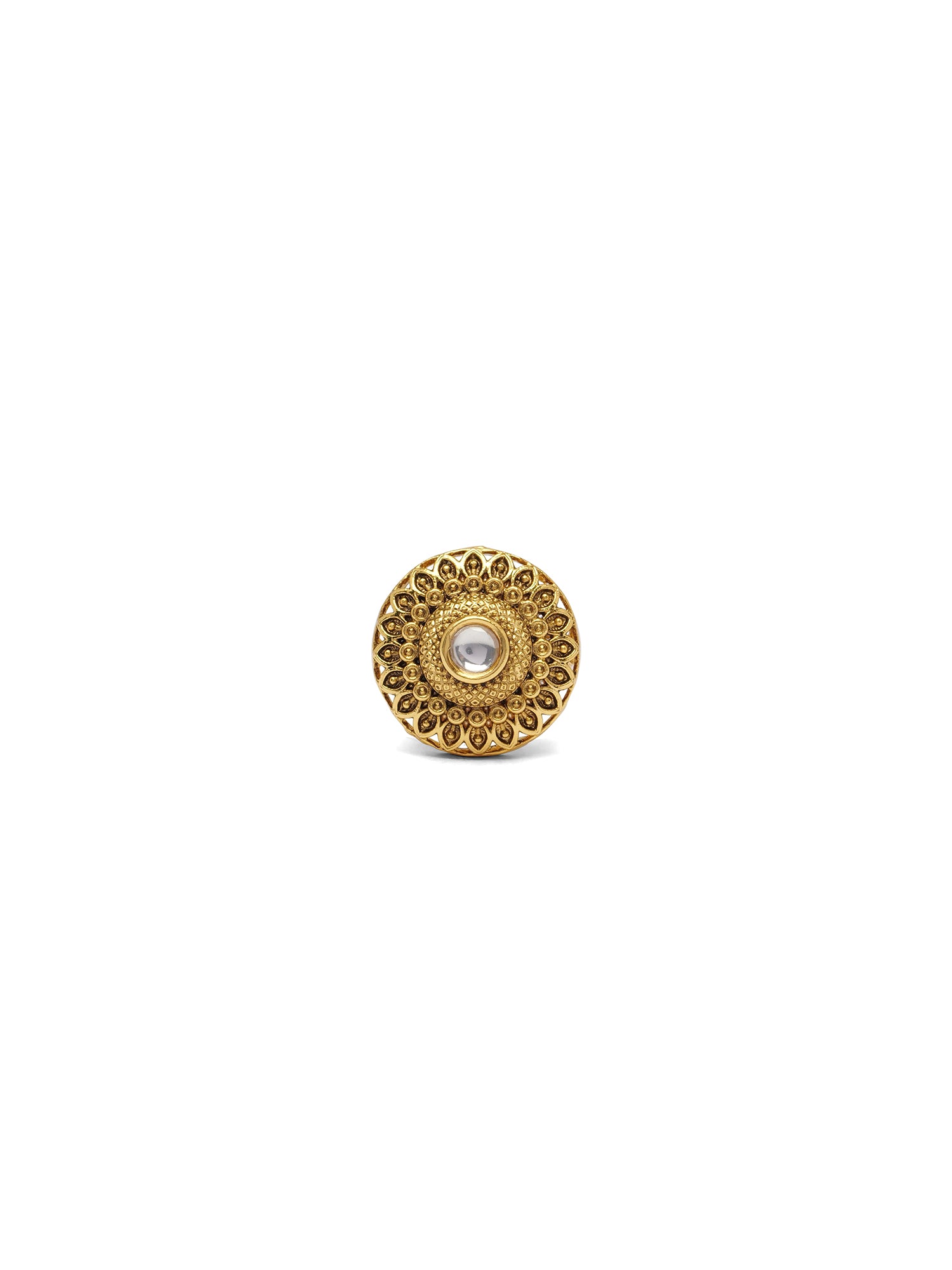 Aayani Classic Ring in White