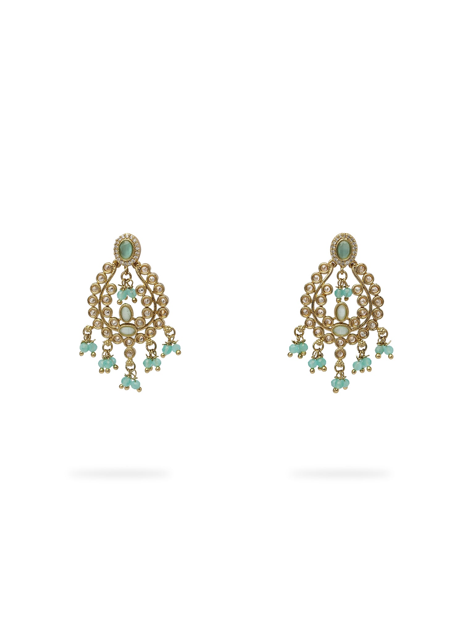 Adira Small Earrings in Light Blue