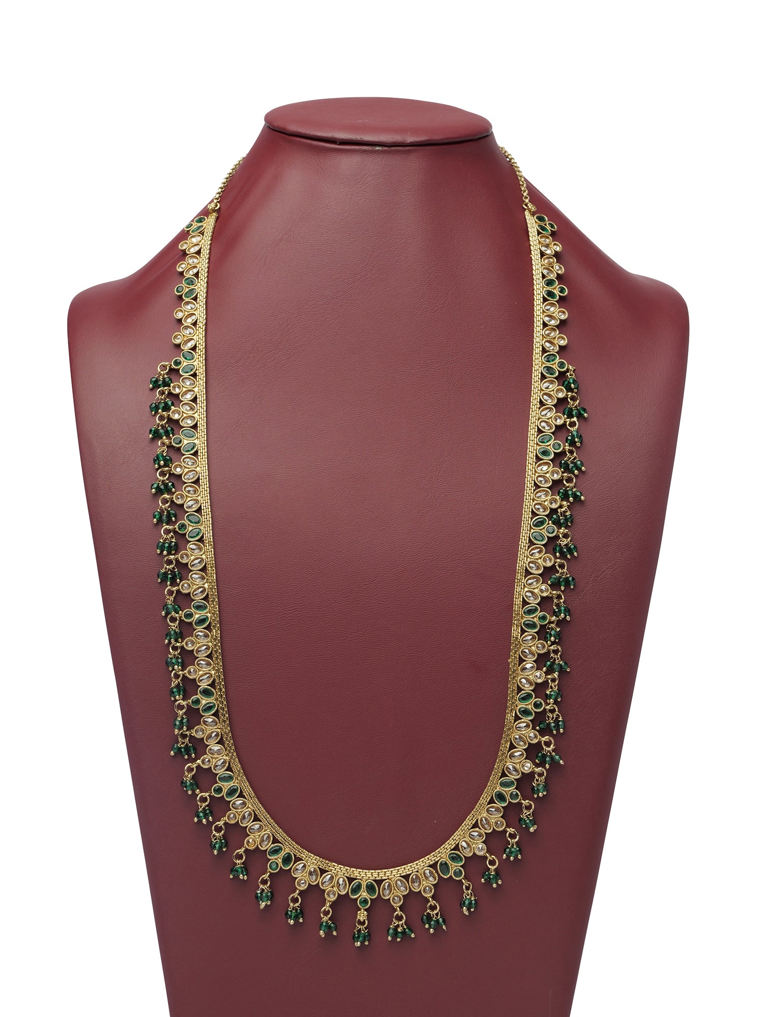 Ameera Long Chain in Green