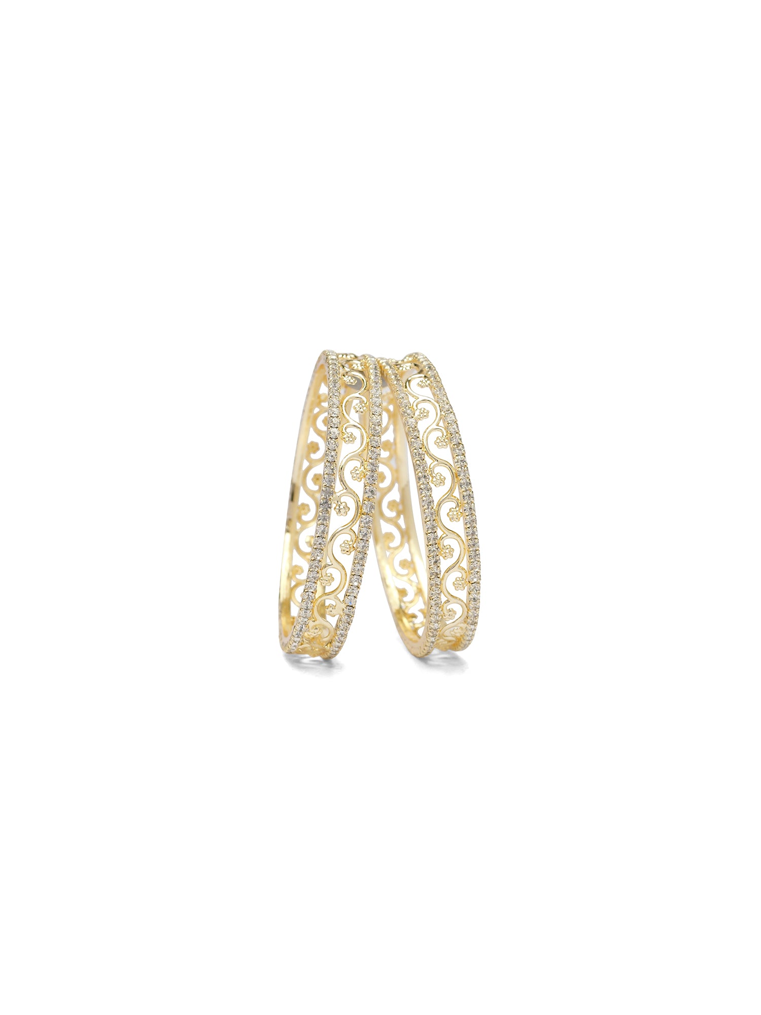 Anika Children's Bangles in Gold