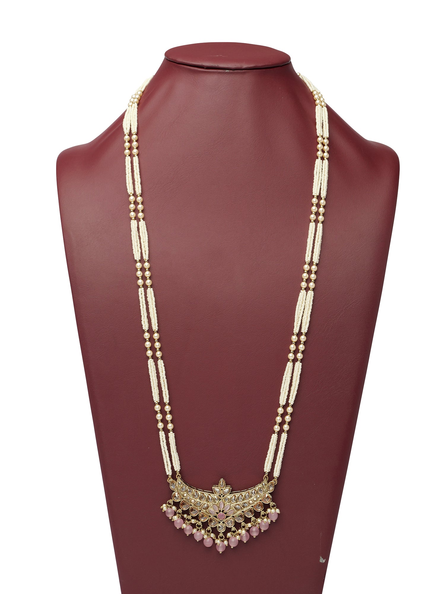 Antara Pearl Rani Haar in Pink