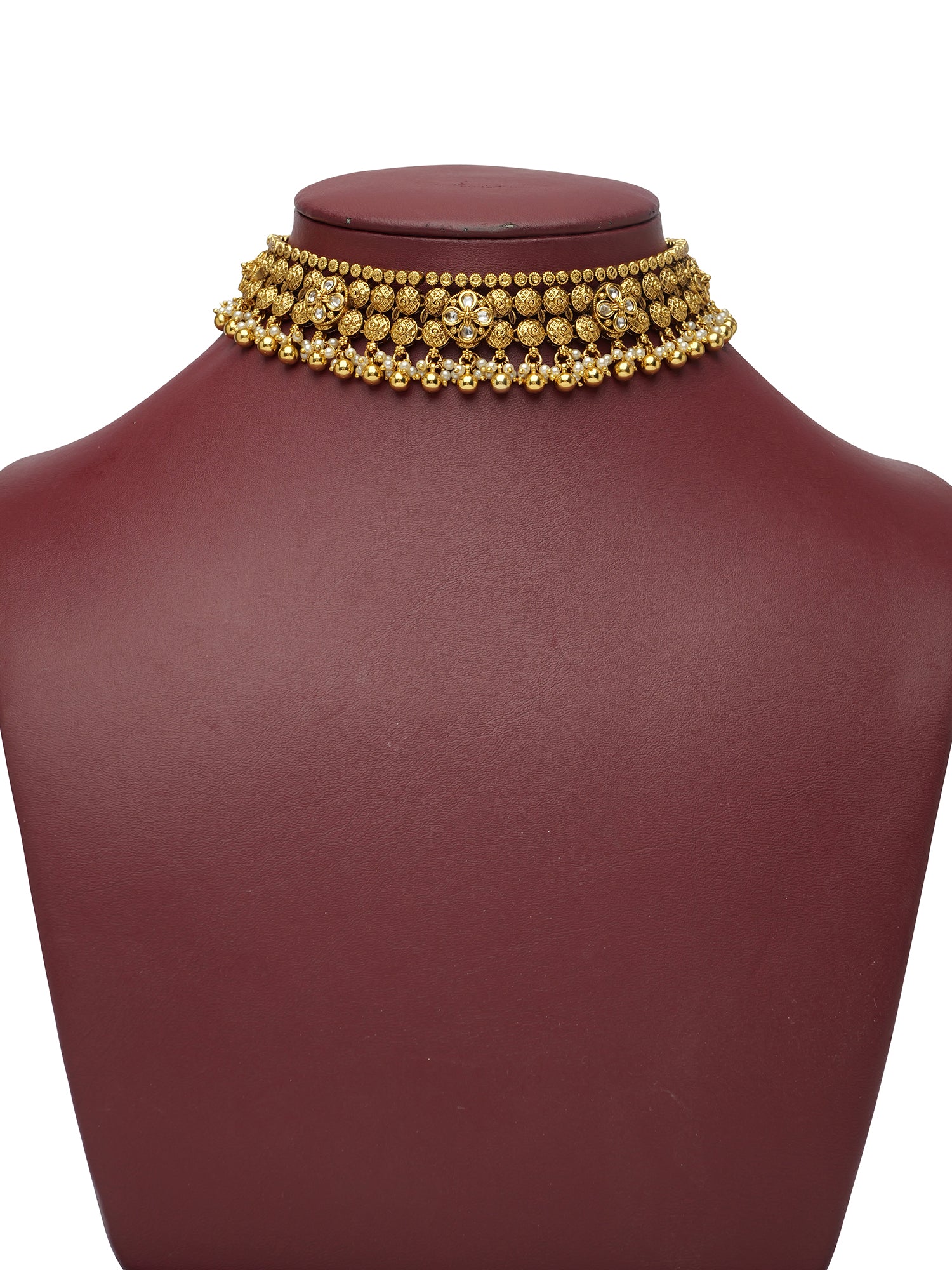 Arpita Classic Choker Set in White