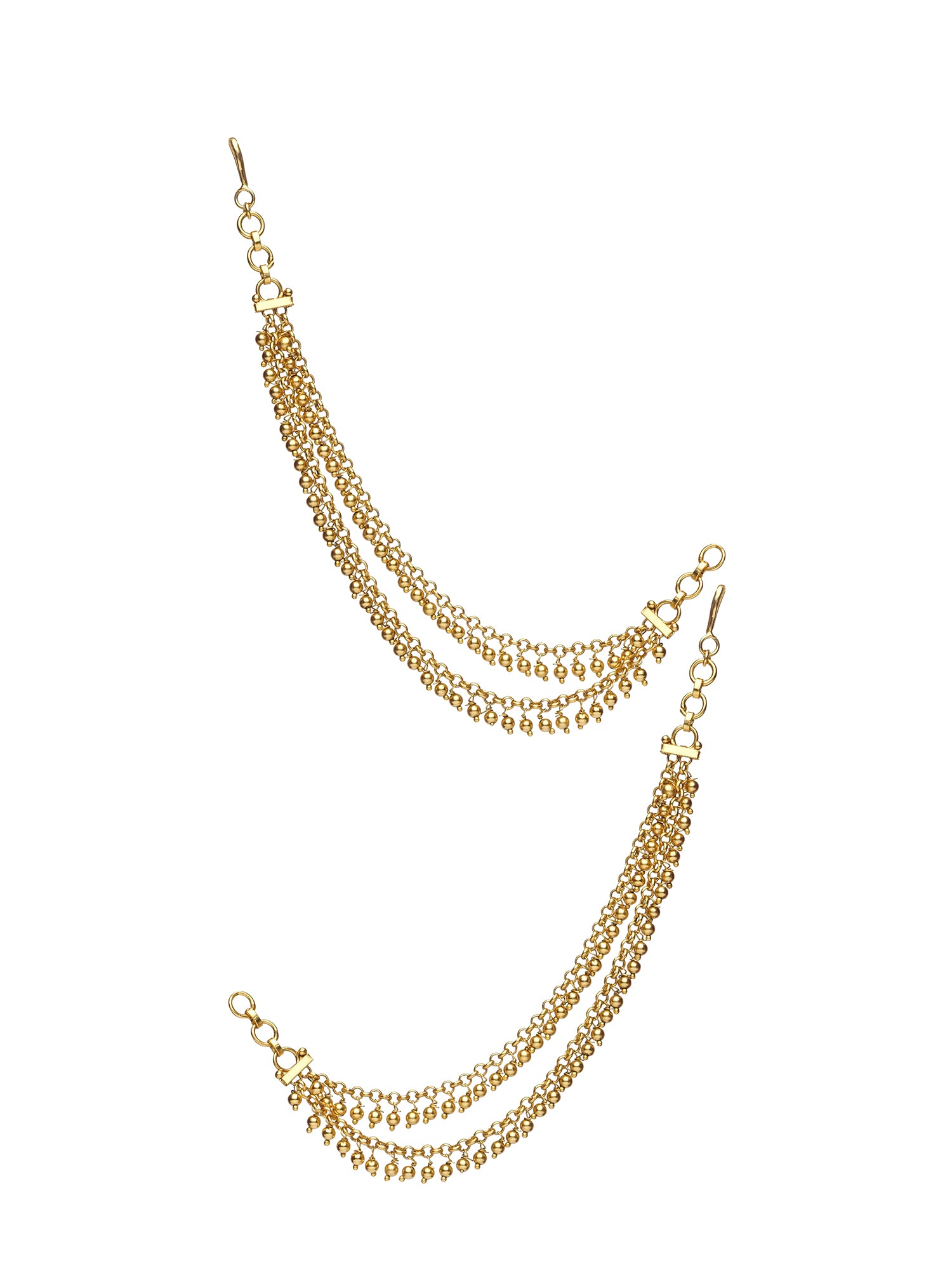 Arshia Pearl Drop Ear Chains