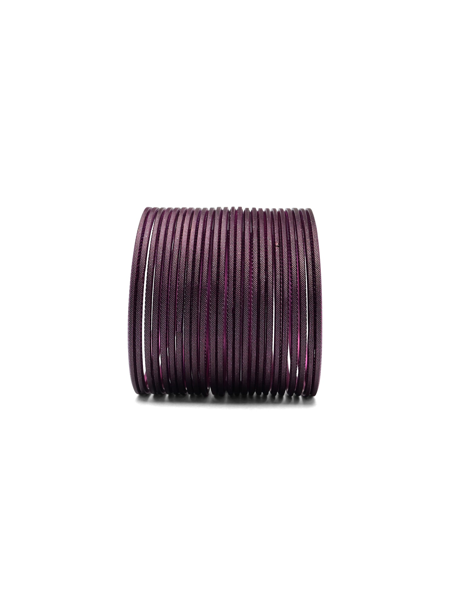 Aubergine Shimmer Bangles