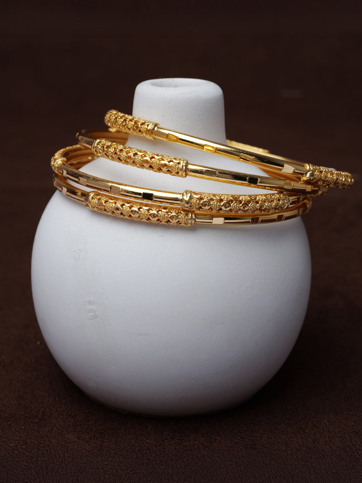 Avni Set of 4 Gold Style Bangles