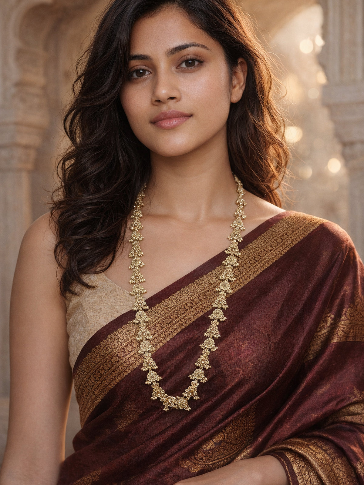 Ayushi Rani Haar in Champagne 