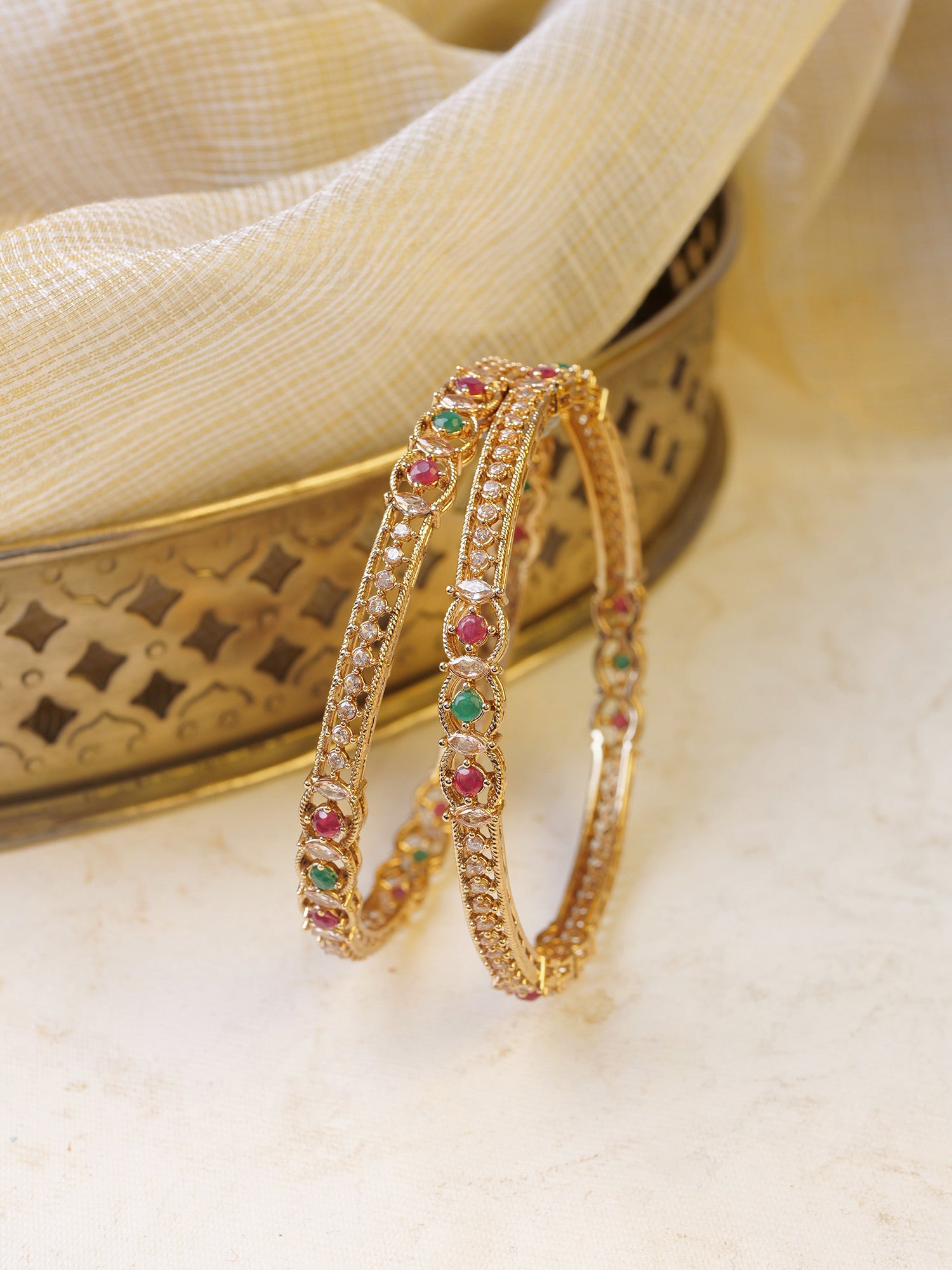 Bhavni Classic Bangles in Multi