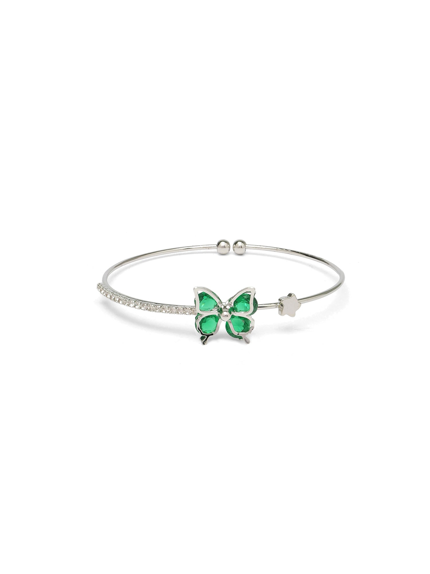 Butterfly Children's Bracelet in Green