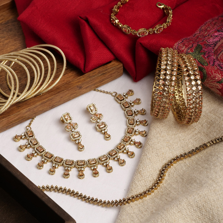 Bees Jewellery Official Website Bangles Necklace Sets Earrings