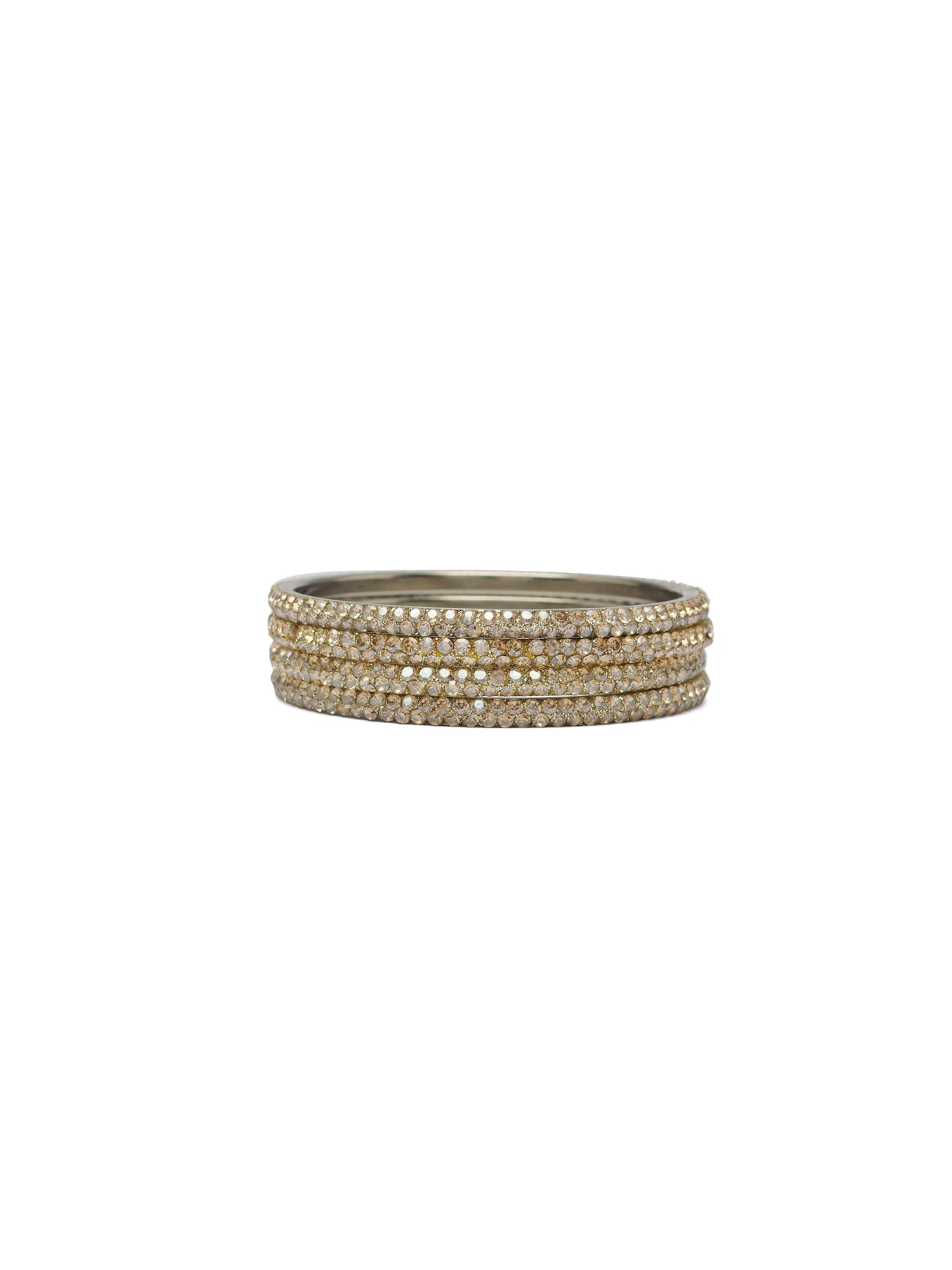 Children’s Diamante Lakh Bangles in White