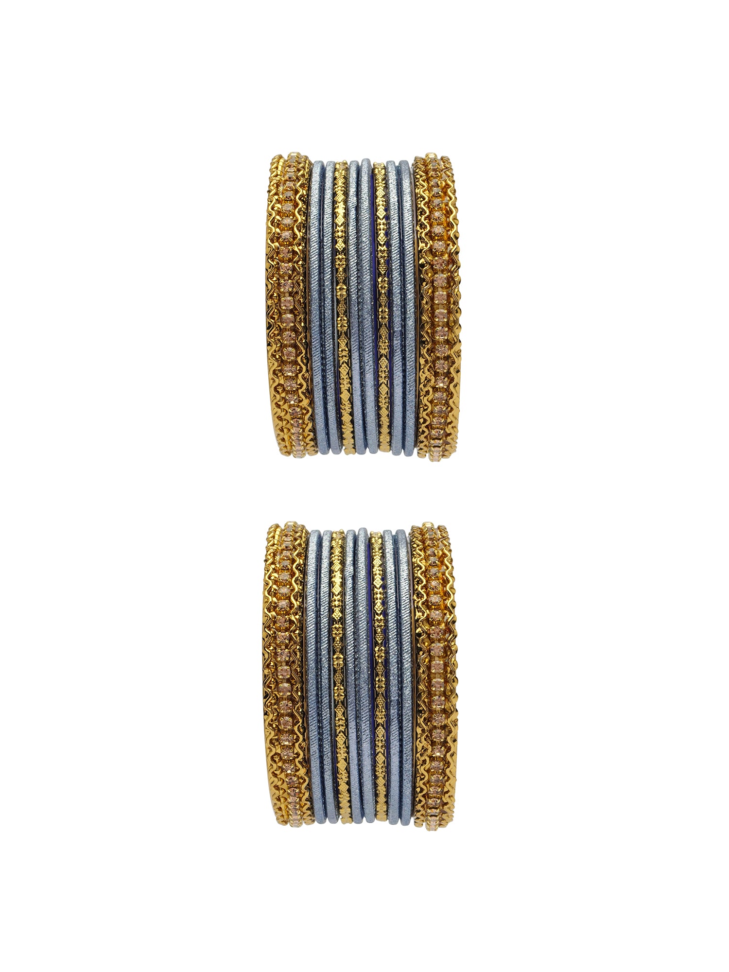 Children's Two-Hand Bangle Set in Blue