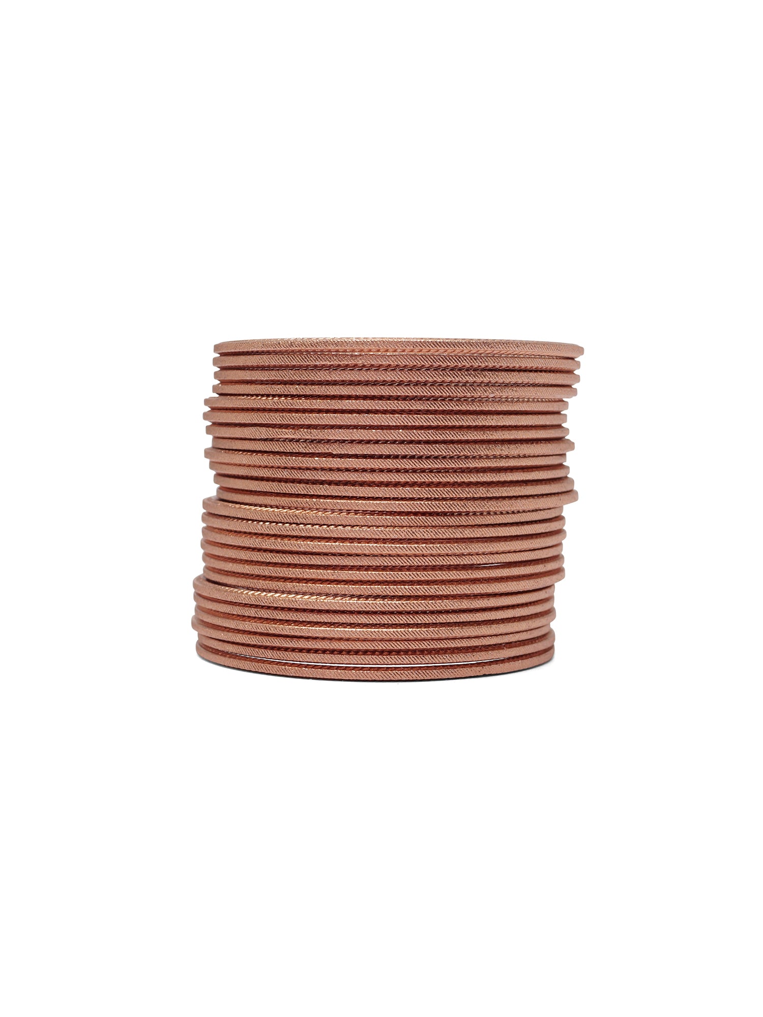 Copper Shimmer Bangles