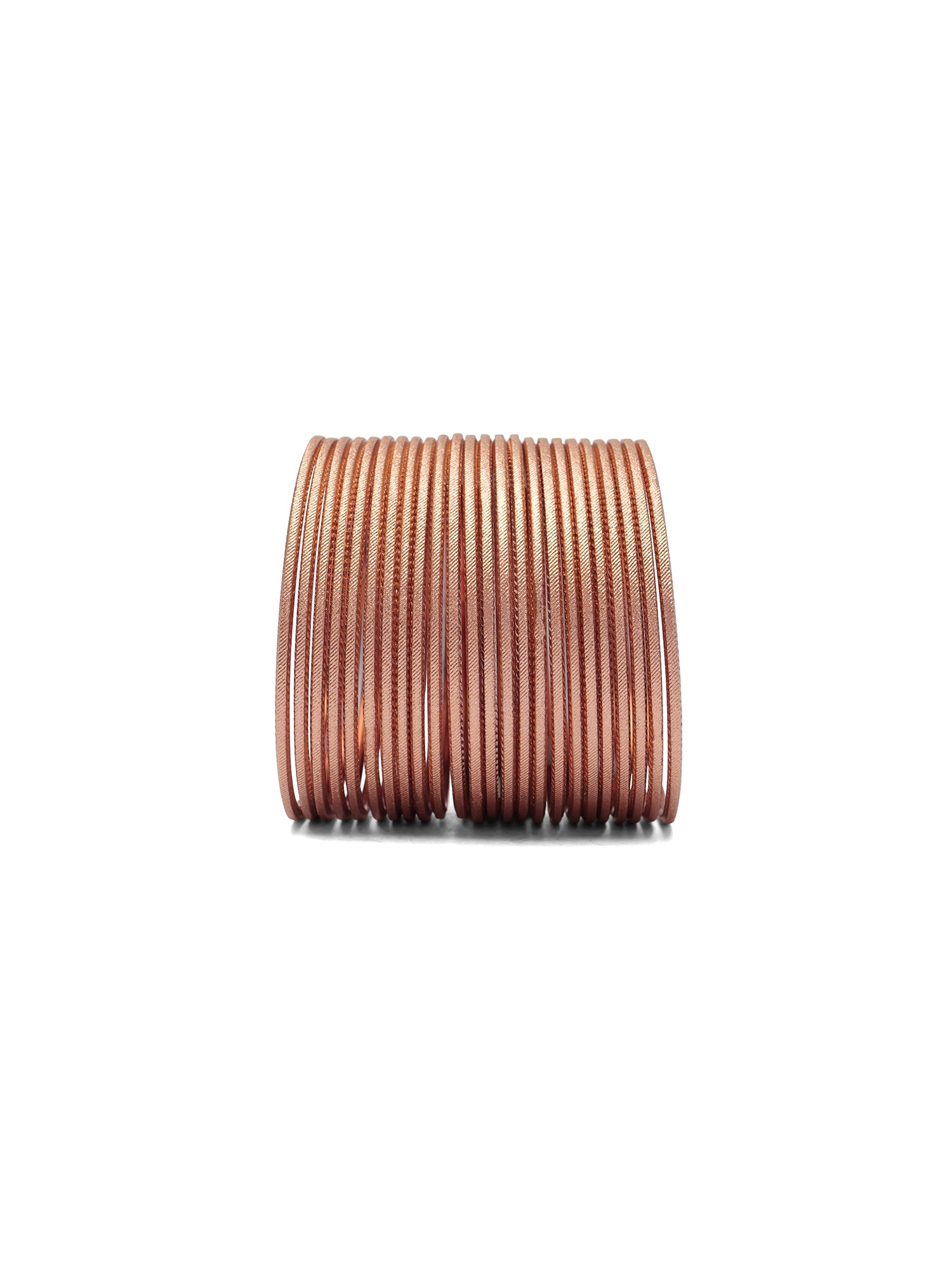Copper Shimmer Bangles