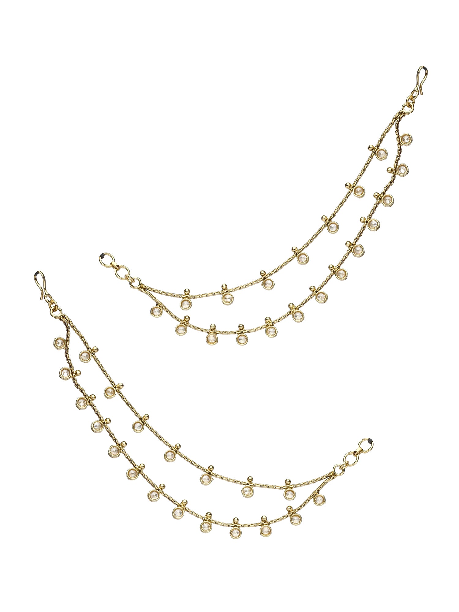 Crystal Ear Chains in Champagne
