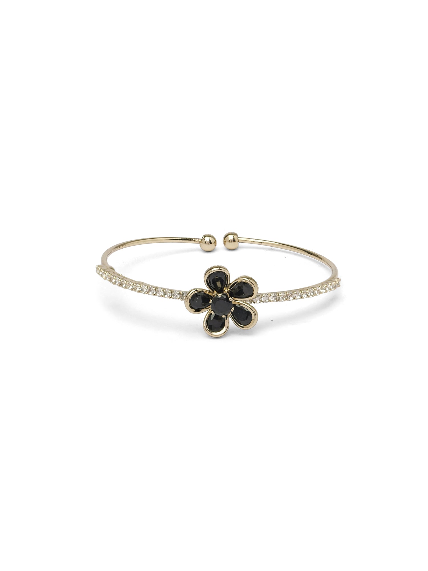 Daisy Children's Bracelet in Black