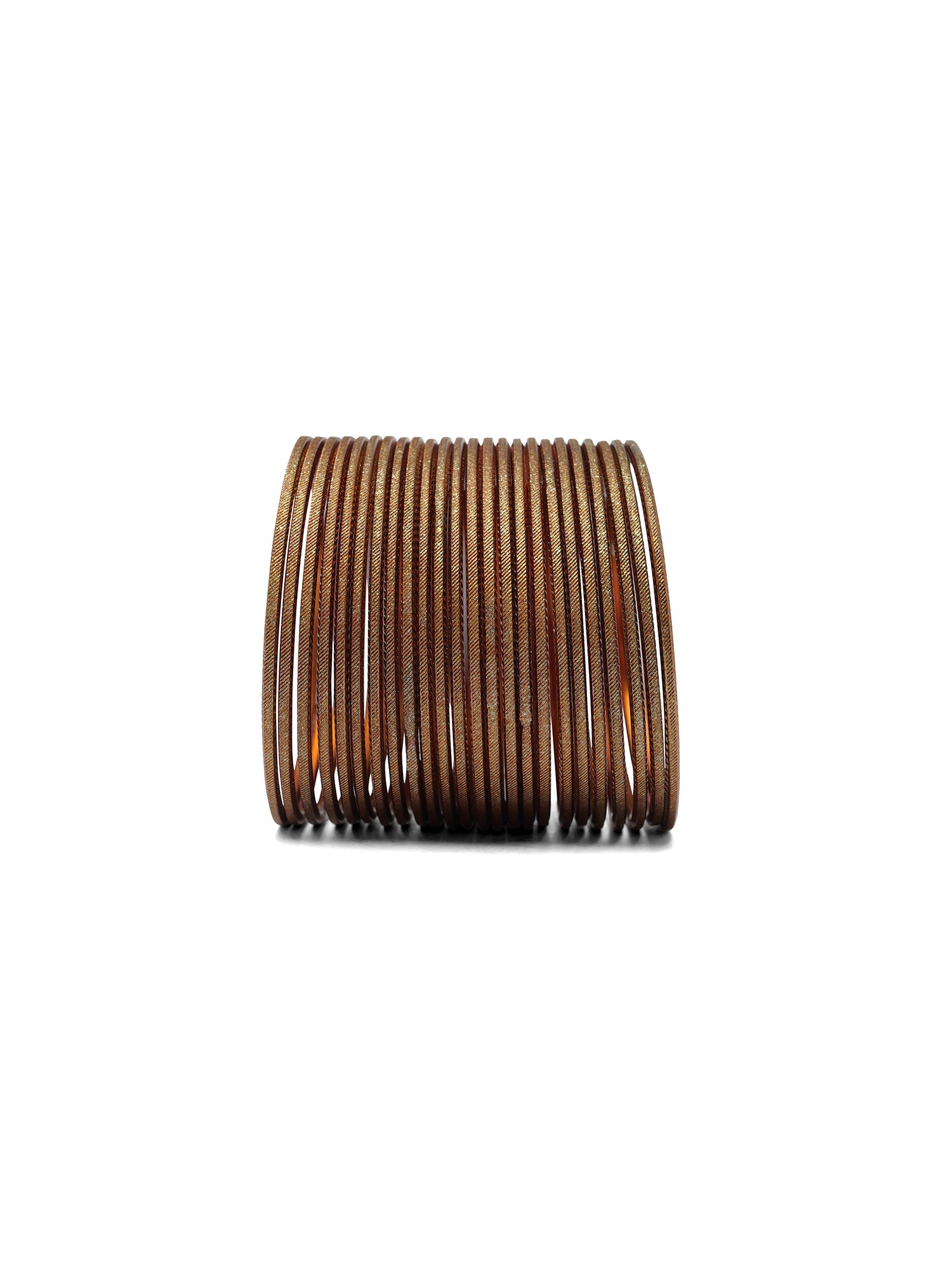 Dark Brown Shimmer Bangles