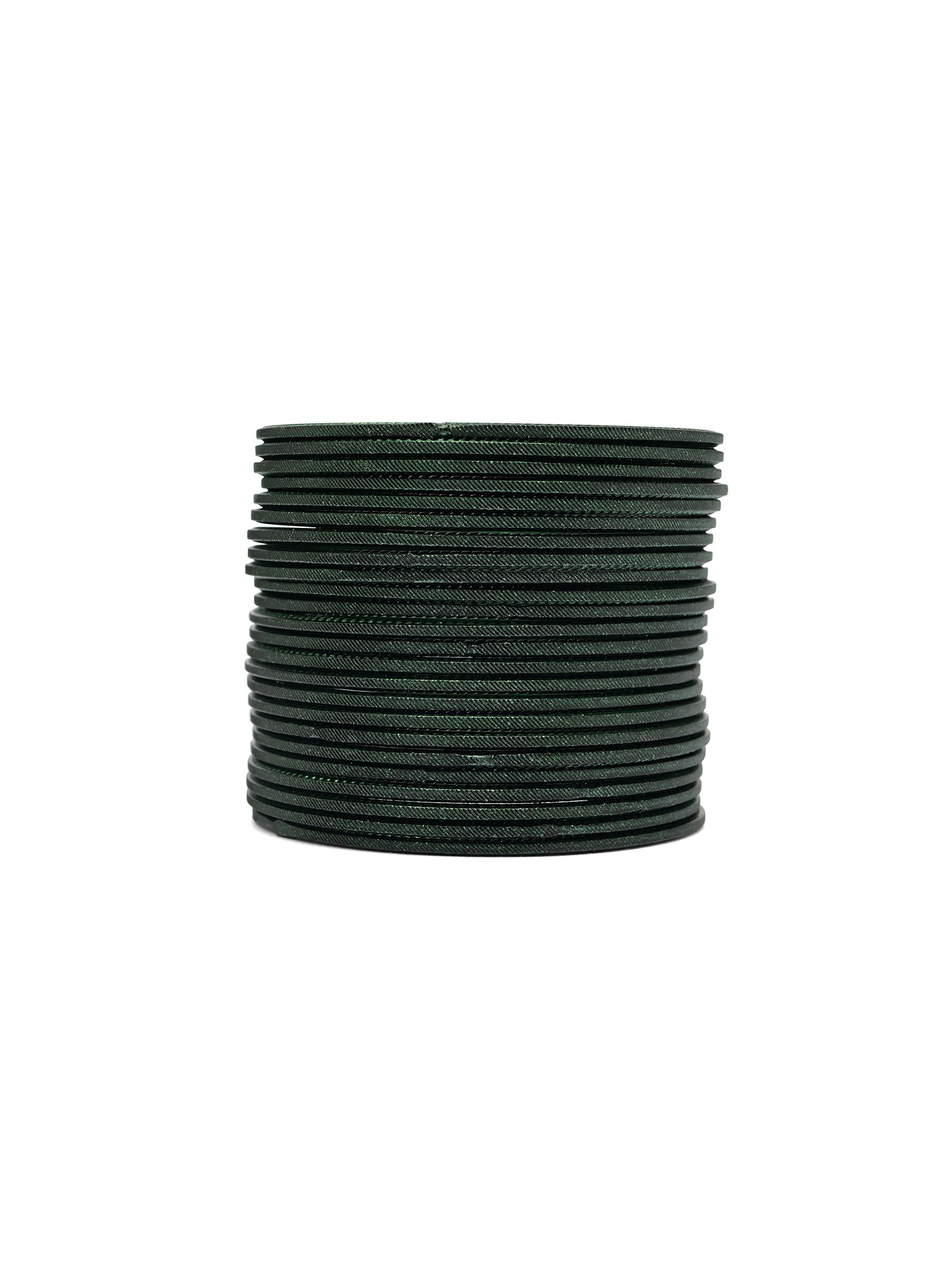 Dark Green Shimmer Bangles