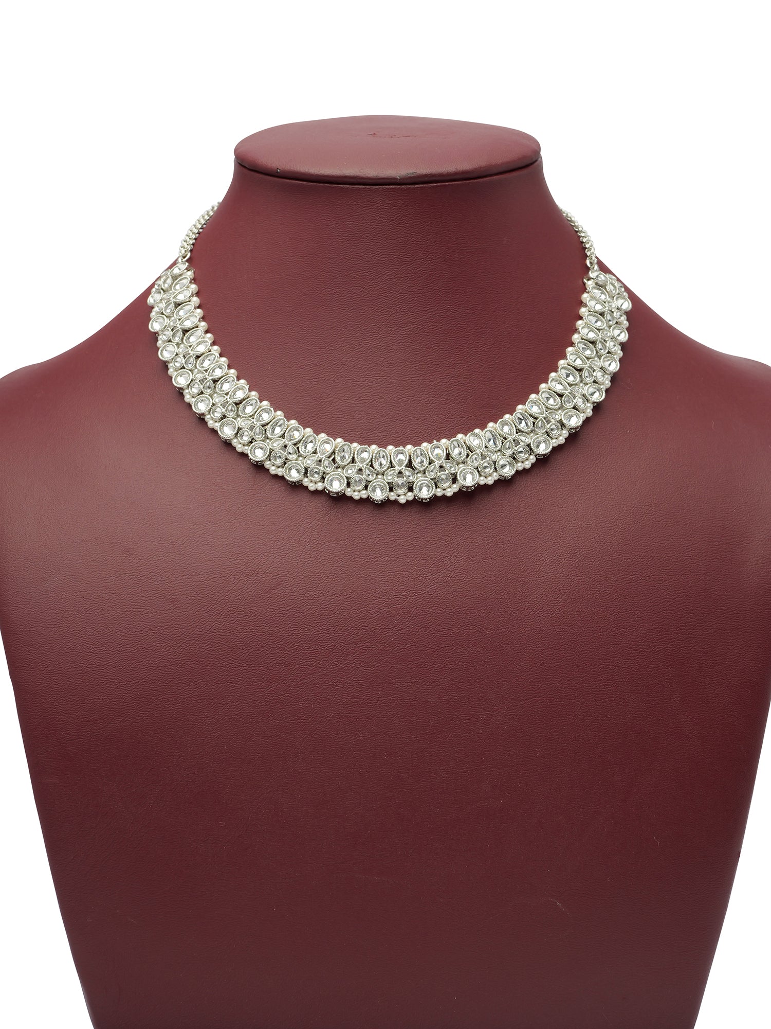 Devani Necklace Set in Rhodium