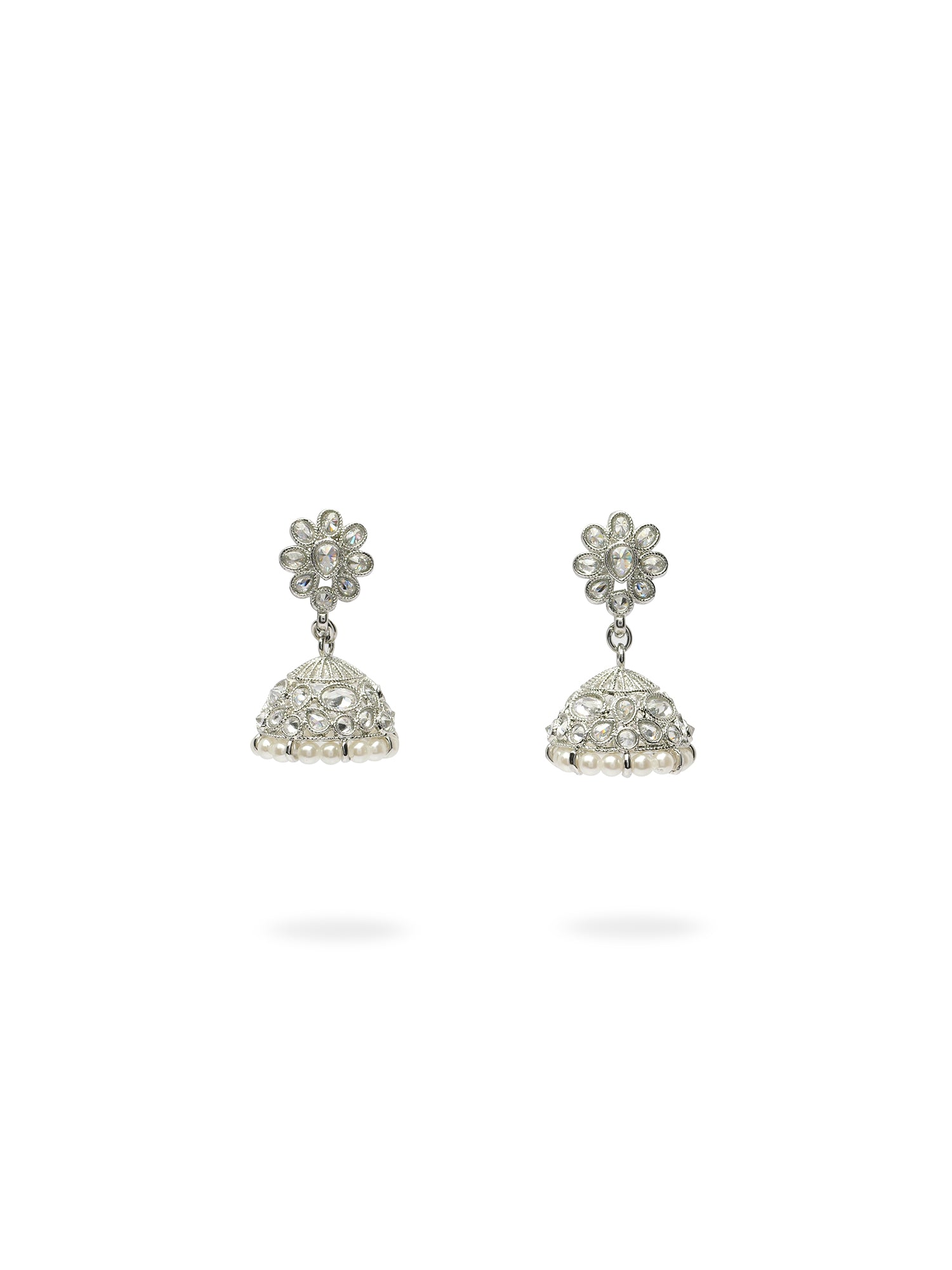 Devani Necklace Set in Rhodium