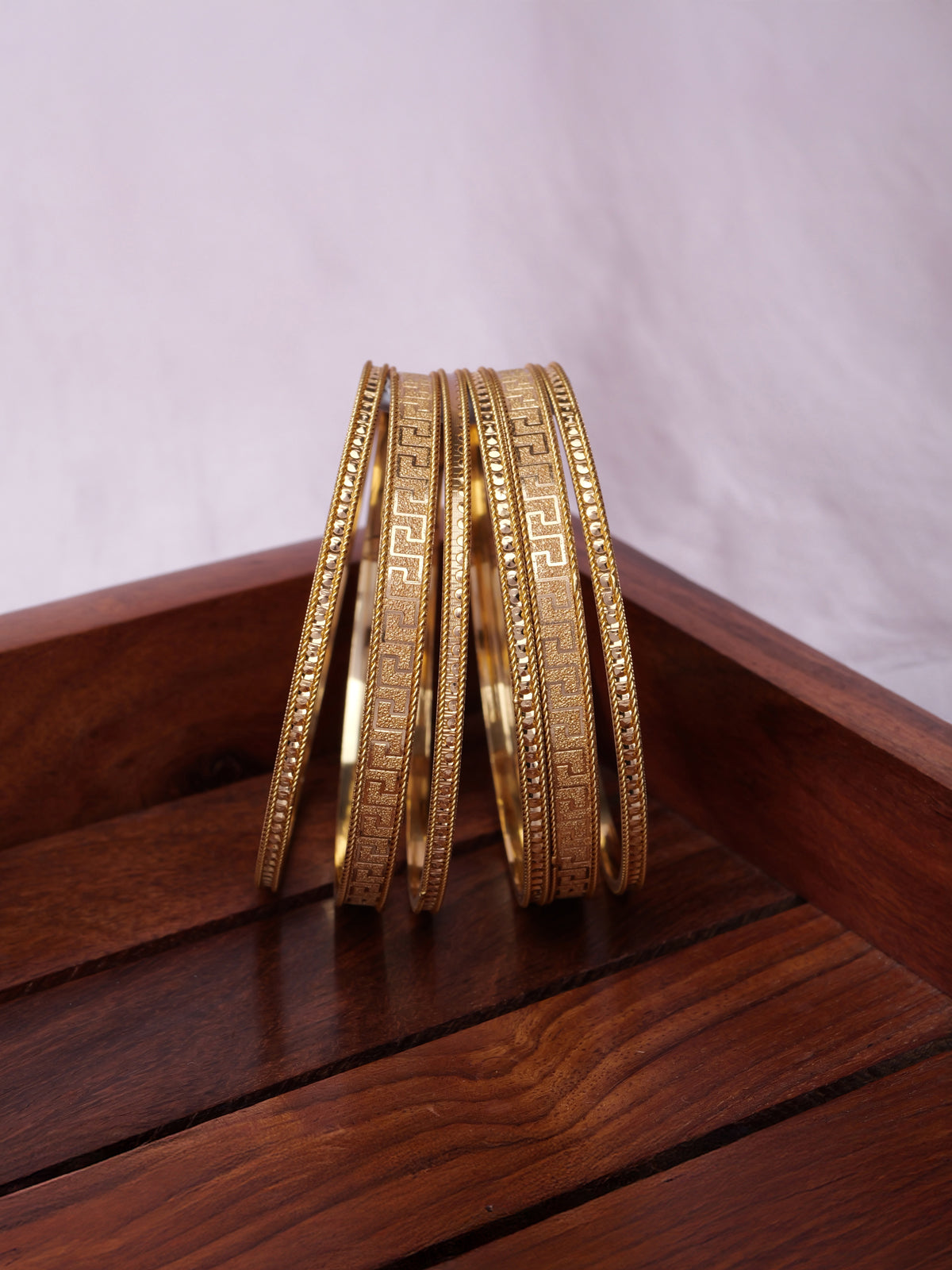 Devika Set of 6 Gold Style Bangles