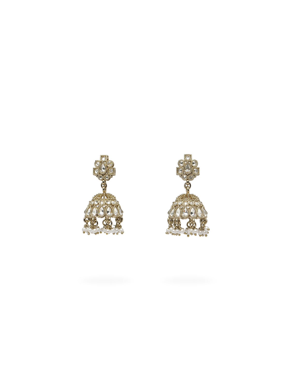 Eshani Necklace Set in White