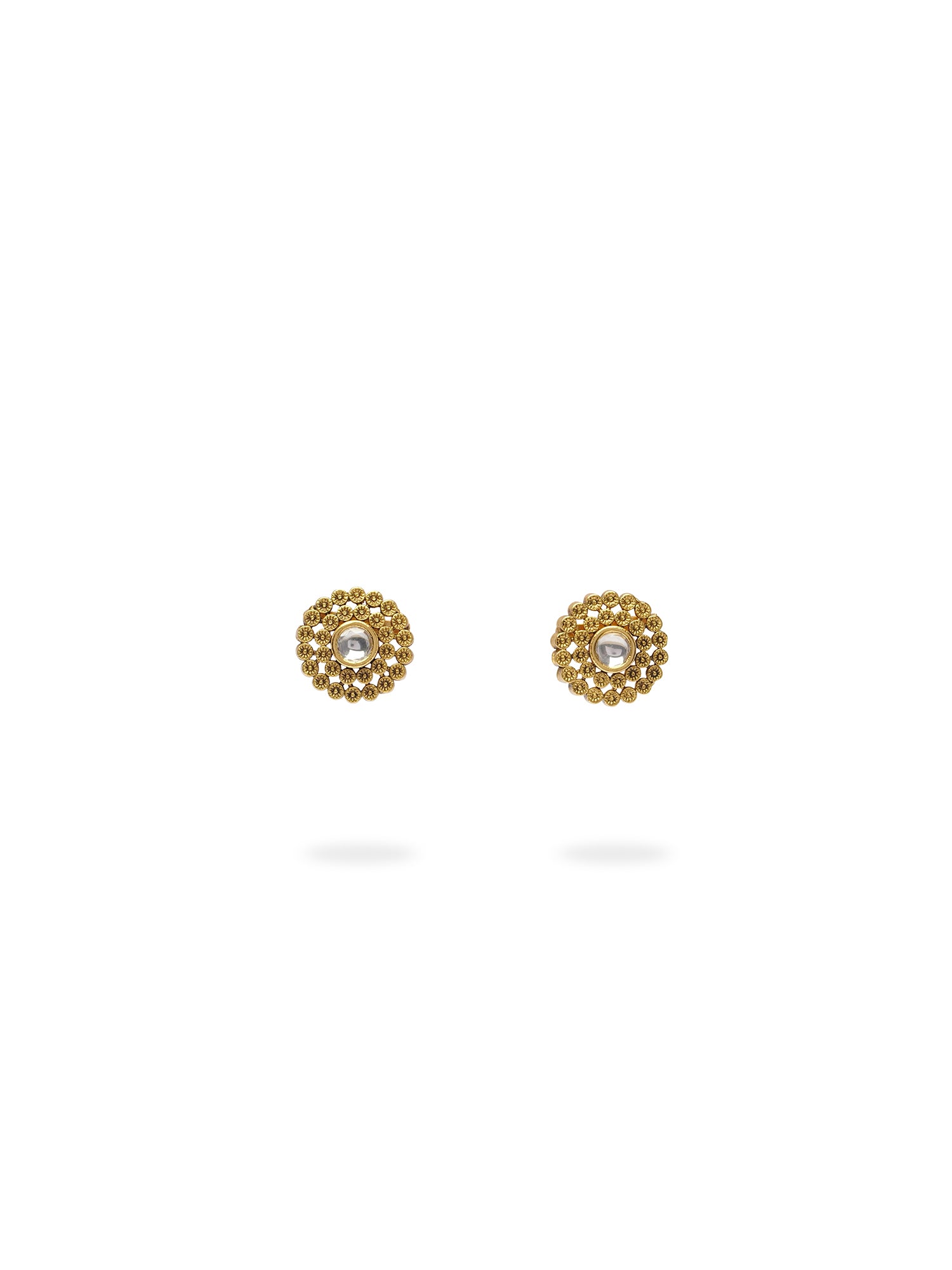 Falguni Ear Studs in White