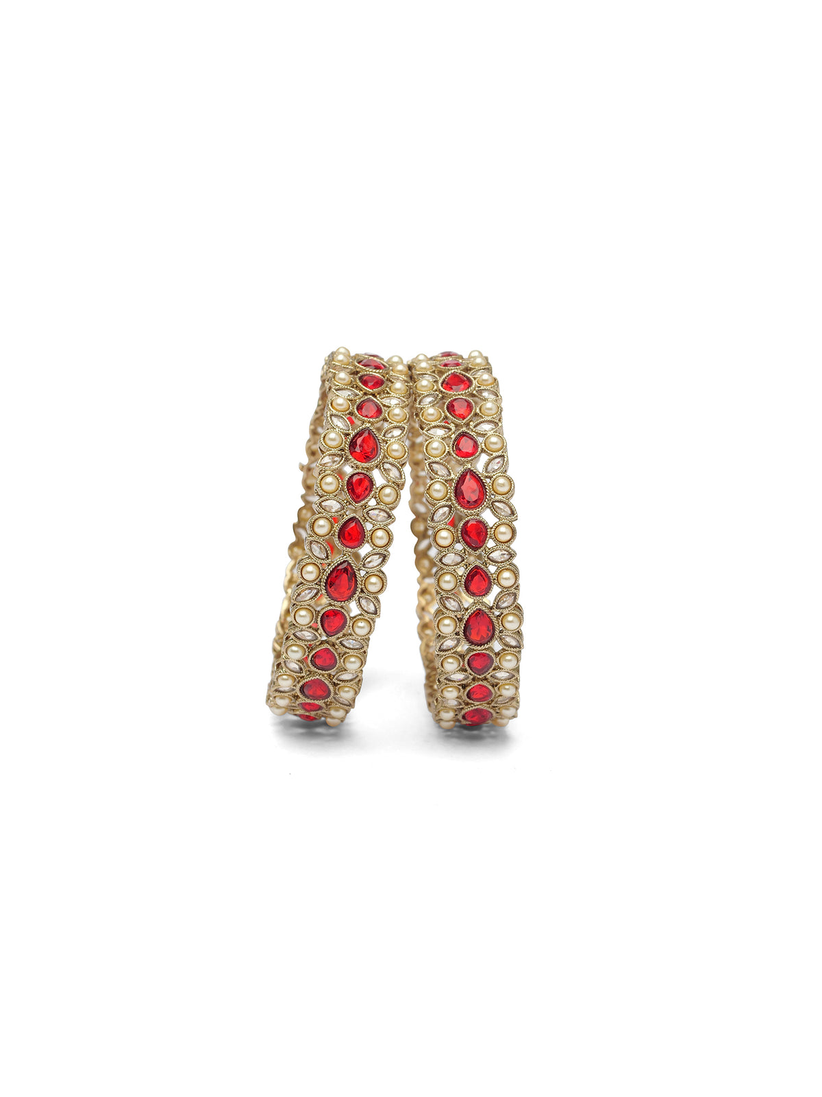 Fara Kada Bangles in Maroon
