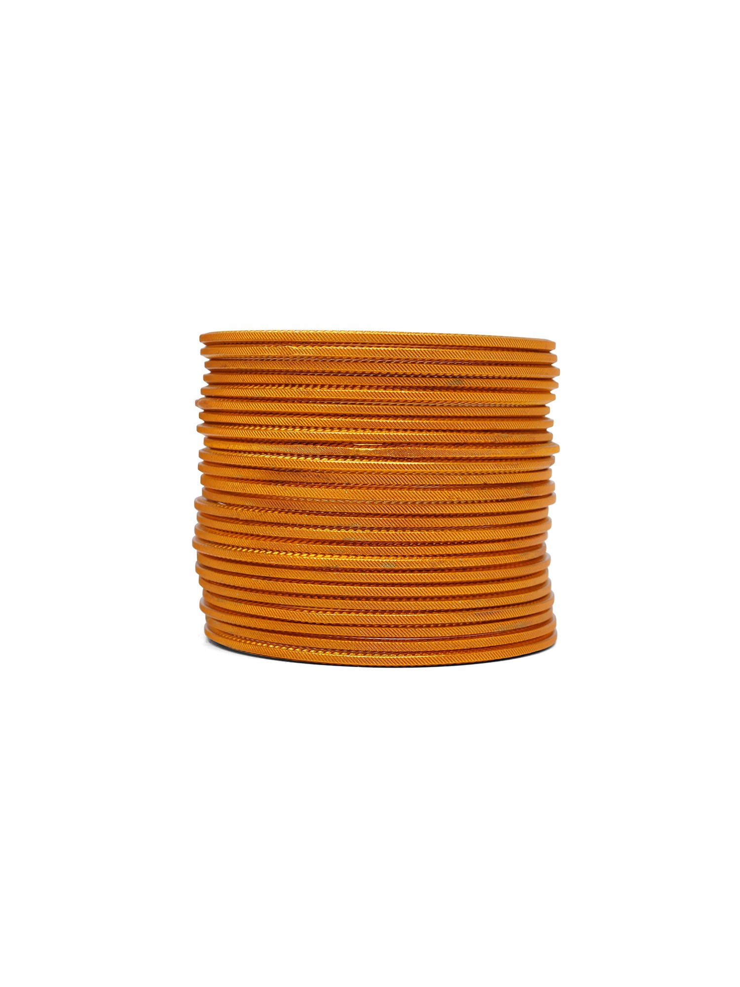 Golden Yellow Shimmer Bangles