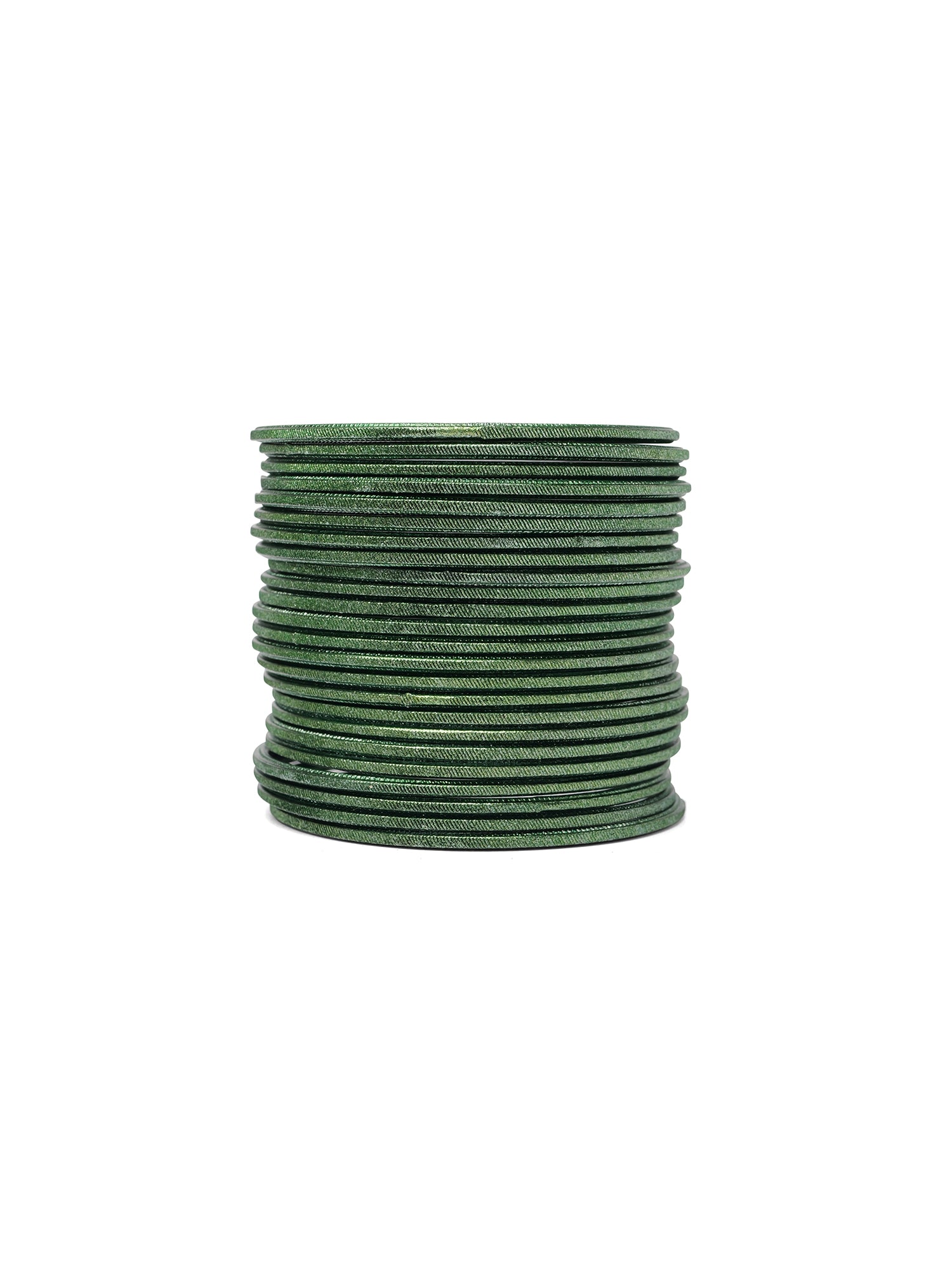 Green Shimmer Bangles