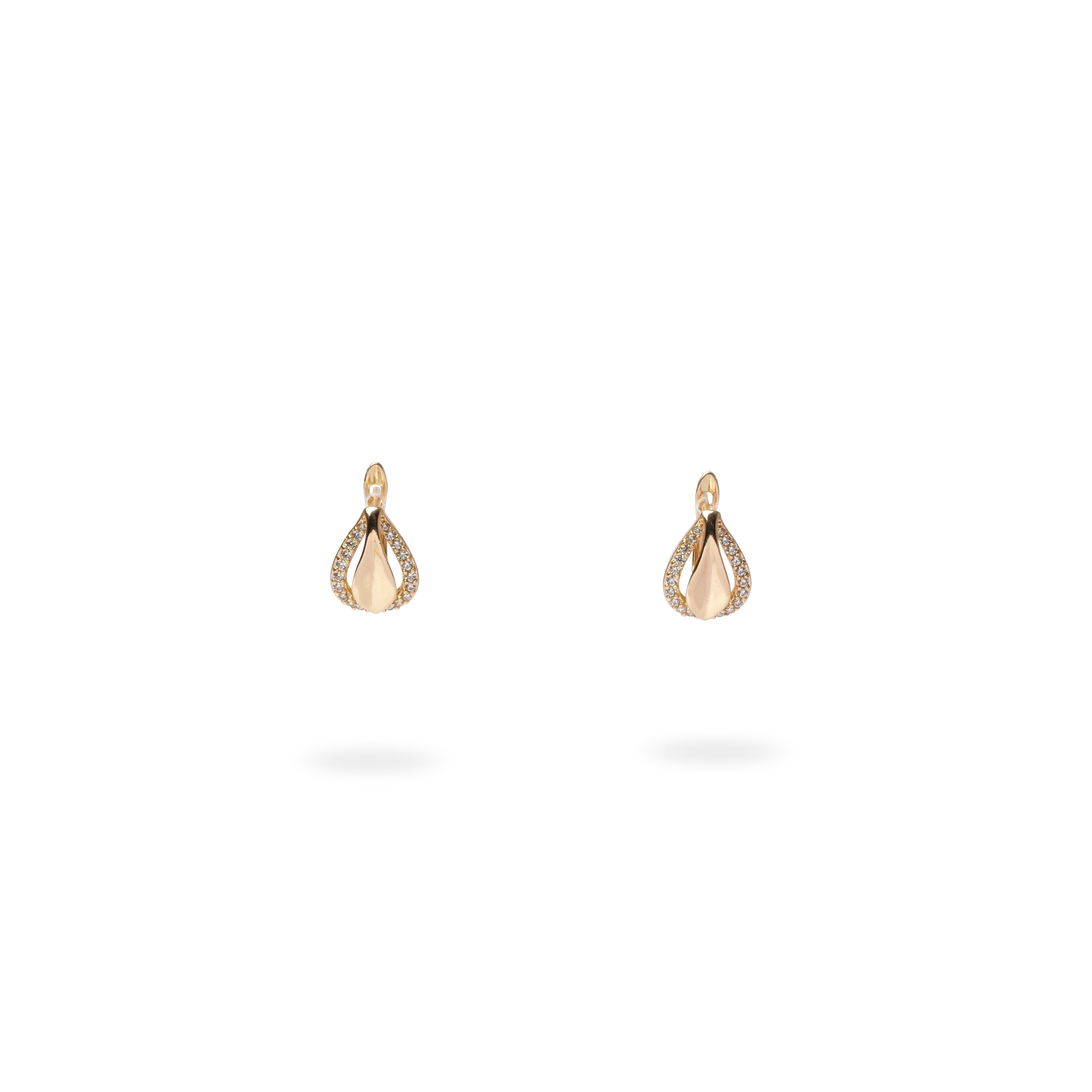 Hazel Cubic Zirconia Stud Earrings