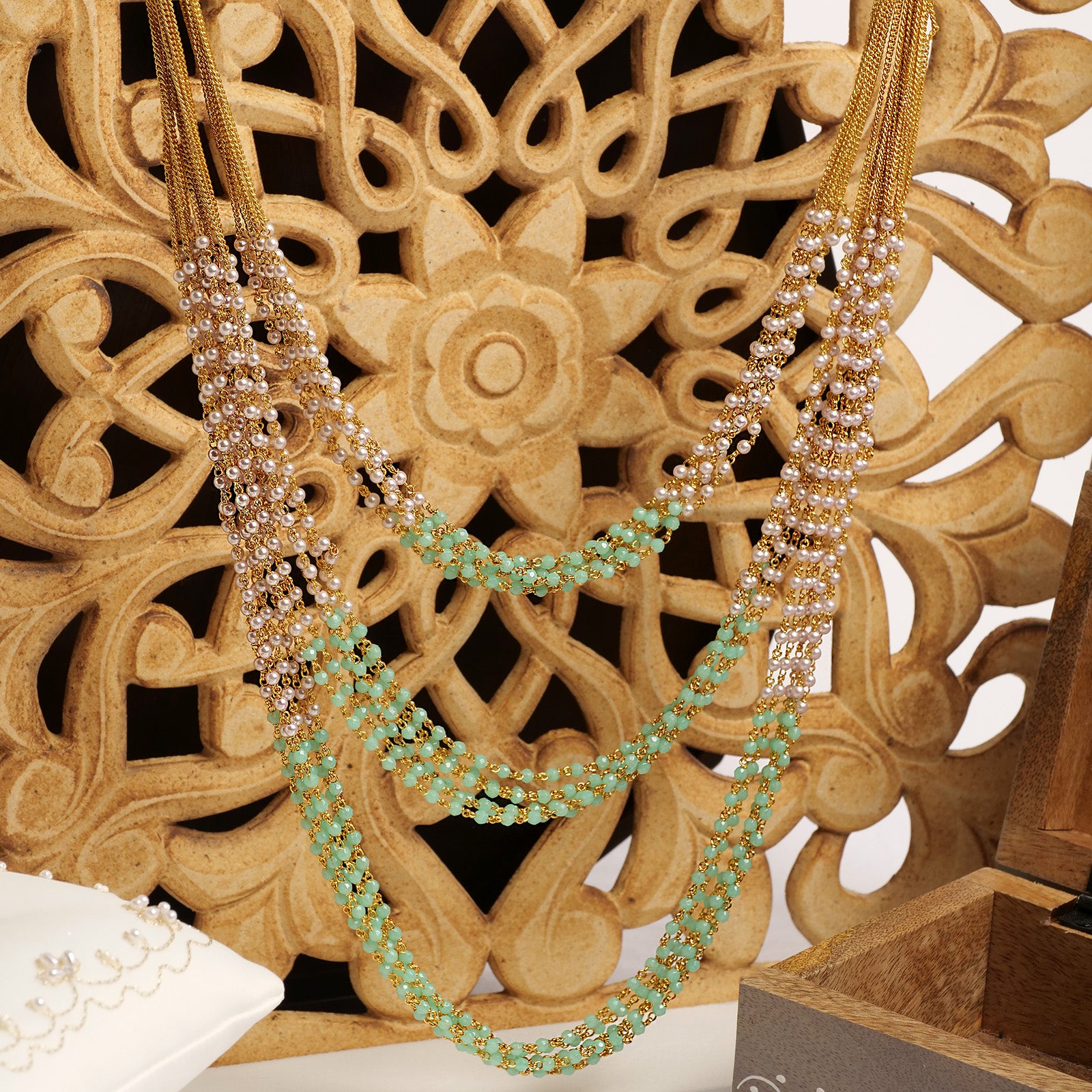 Kanari Multi Layered Chain in Mint