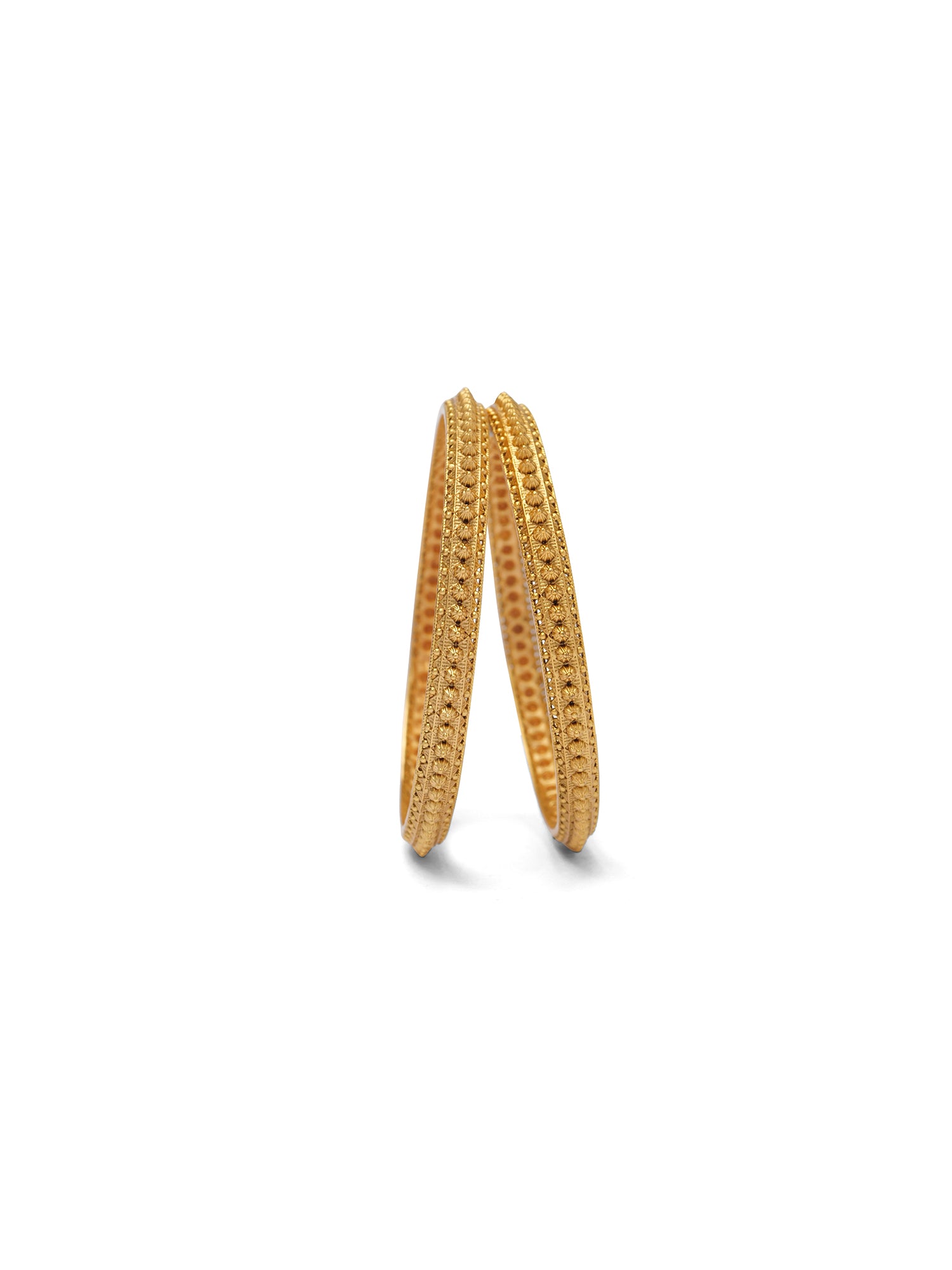 Kanak Set of 2 Gold Style Bangles