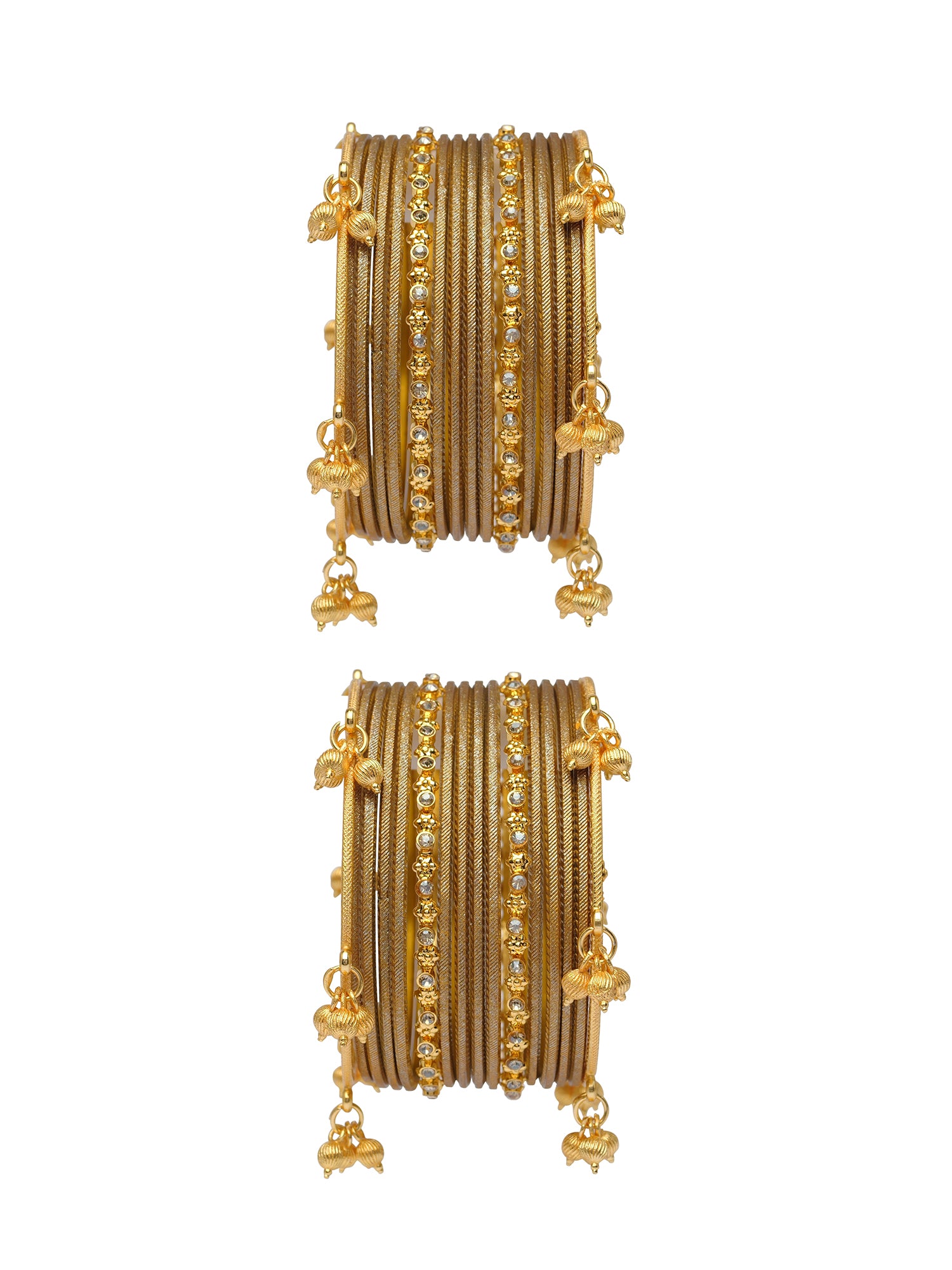 Kashmiri Bangle Set in Dark Bronze
