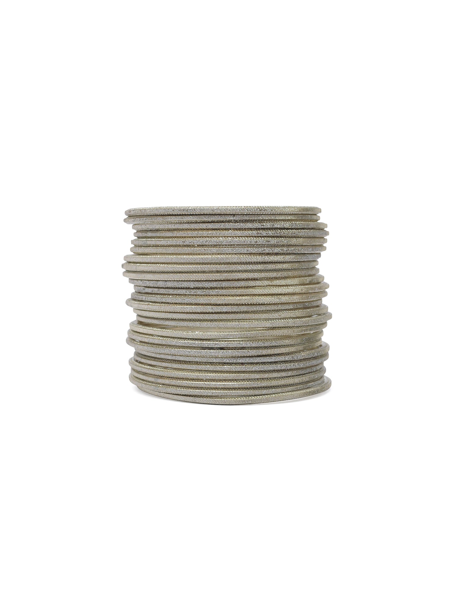 Light Grey Shimmer Bangles