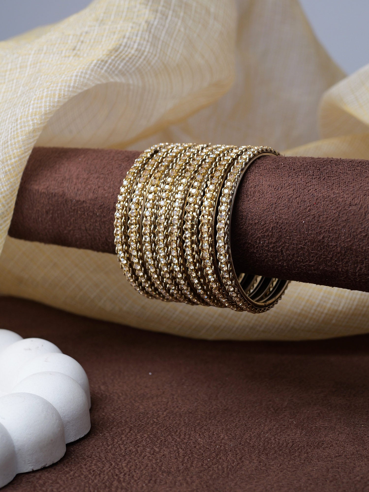 Lily Children's Bangles in Champagne