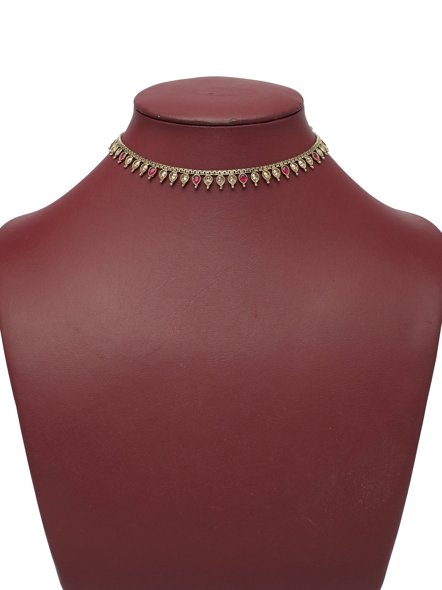 Luna Necklace in Ruby