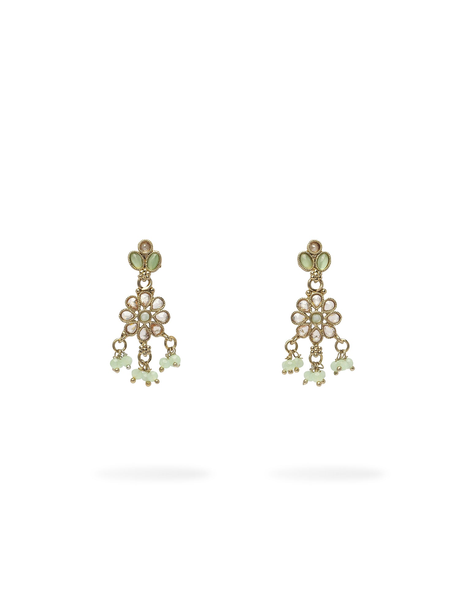 Mahiya Earrings in Mint
